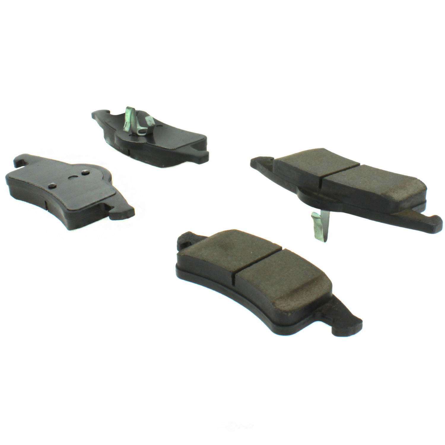 CENTRIC PARTS - Centric Posi Quiet Advanced Semi-Metallic Disc Brake Pad Sets (Rear) - CEC 104.07910