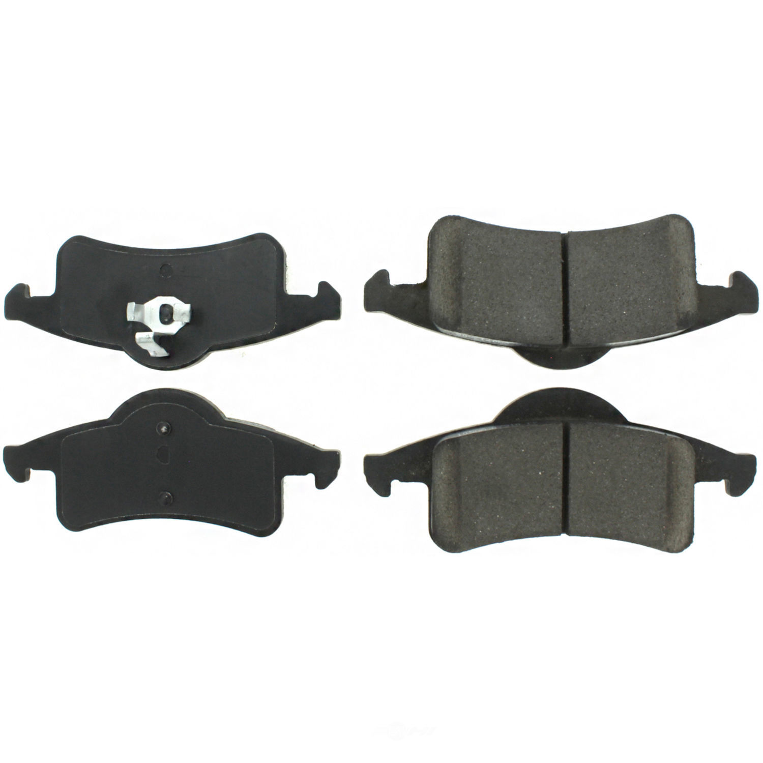 CENTRIC PARTS - Centric Posi Quiet Advanced Semi-Metallic Disc Brake Pad Sets - CEC 104.07910