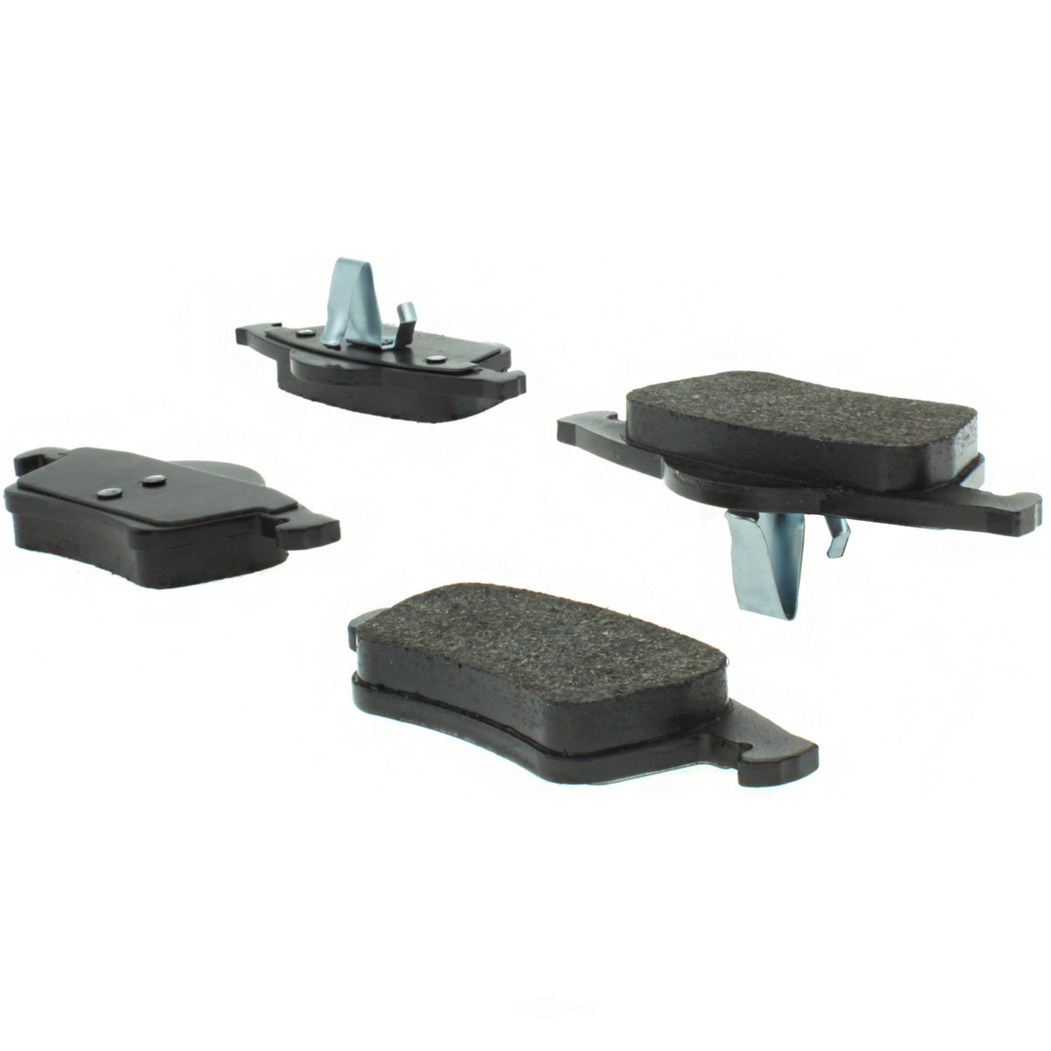 CENTRIC PARTS - Centric Posi Quiet Advanced Semi-Metallic Disc Brake Pad Sets (Rear) - CEC 104.07950