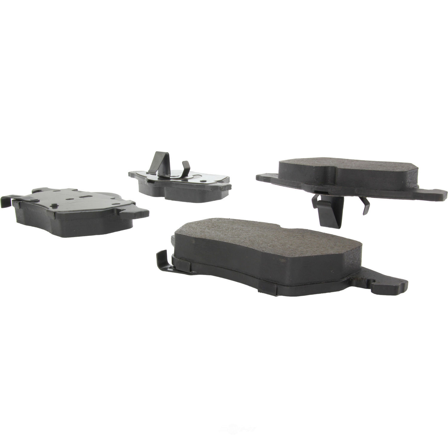 CENTRIC PARTS - Centric Posi Quiet Advanced Semi-Metallic Disc Brake Pad Sets (Front) - CEC 104.08190