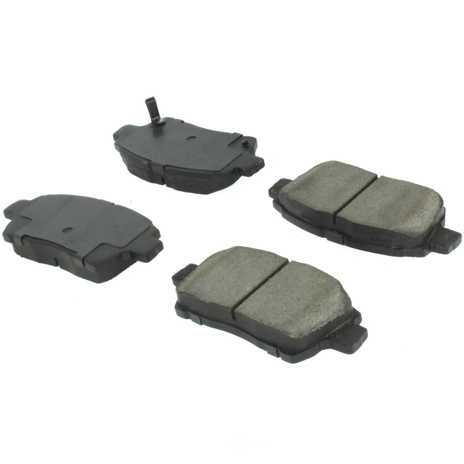 CENTRIC PARTS - Centric Posi Quiet Advanced Semi-Metallic Disc Brake Pad Sets (Front) - CEC 104.08220