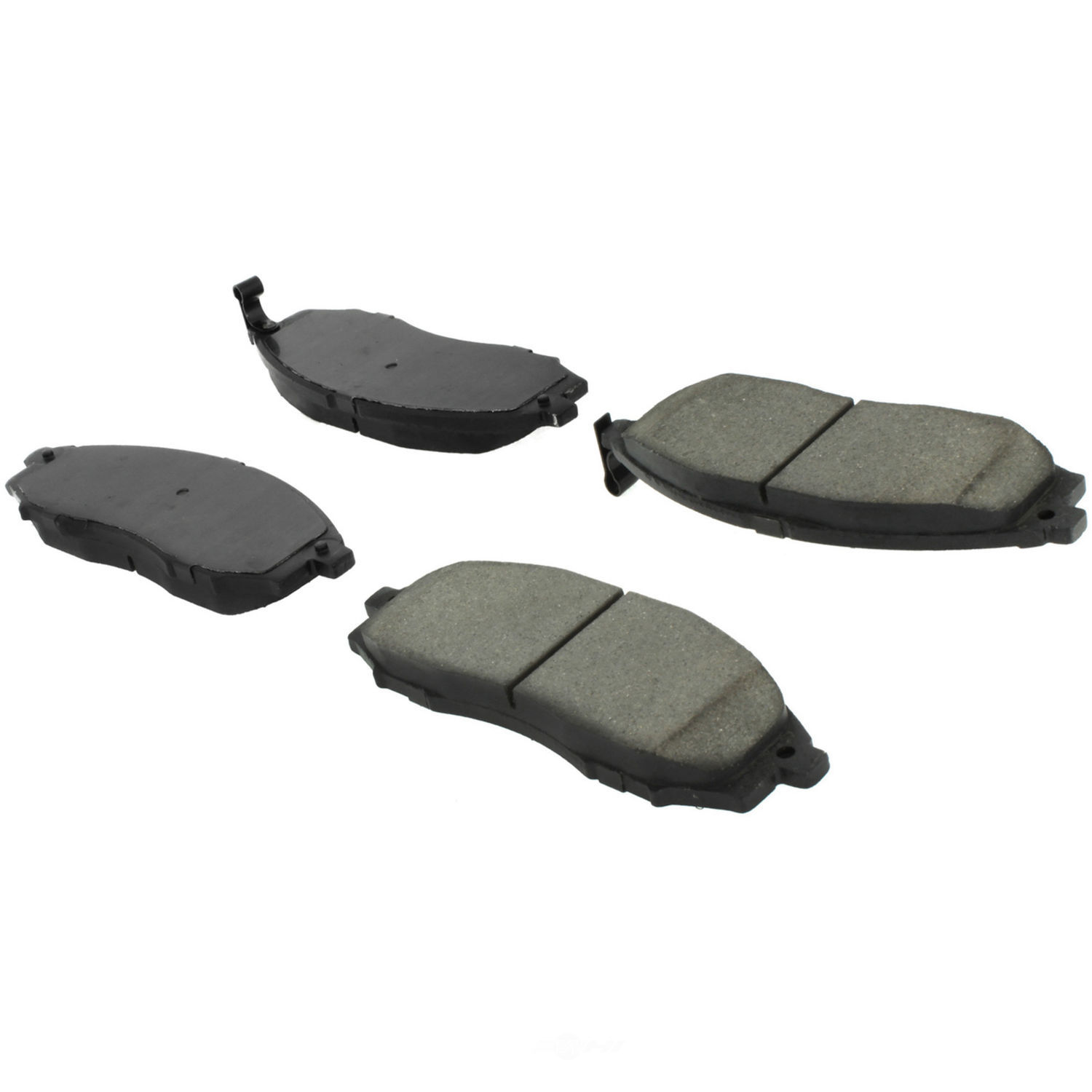 CENTRIC PARTS - Centric Posi Quiet Advanced Semi-Metallic Disc Brake Pad Sets (Front) - CEC 104.08300