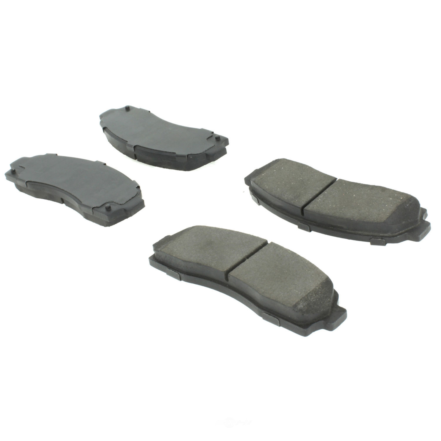 CENTRIC PARTS - Centric Posi Quiet Advanced Semi-Metallic Disc Brake Pad Sets (Front) - CEC 104.08330