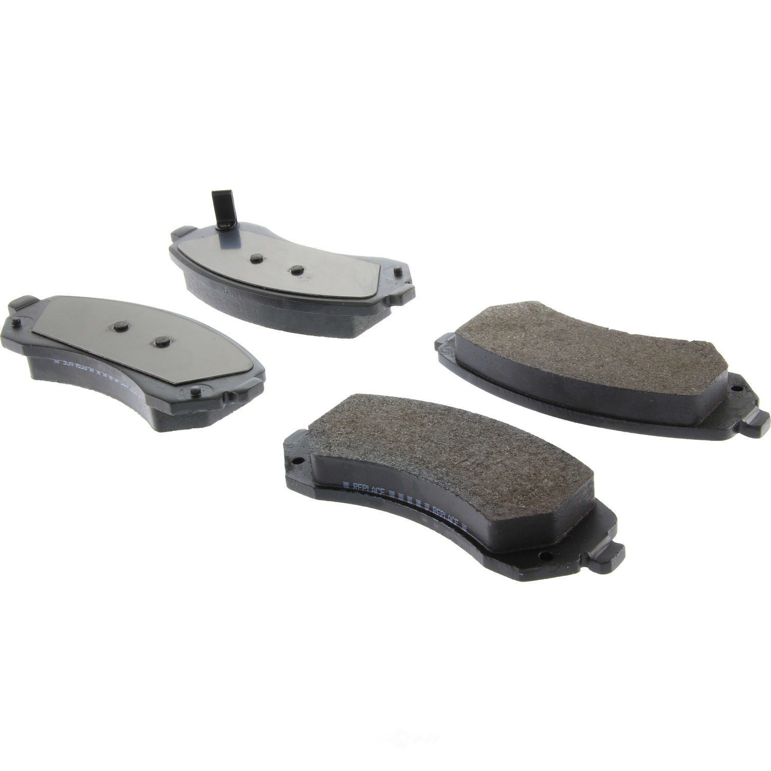 CENTRIC PARTS - Centric Posi Quiet Advanced Semi-Metallic Disc Brake Pad Sets (Front) - CEC 104.08440