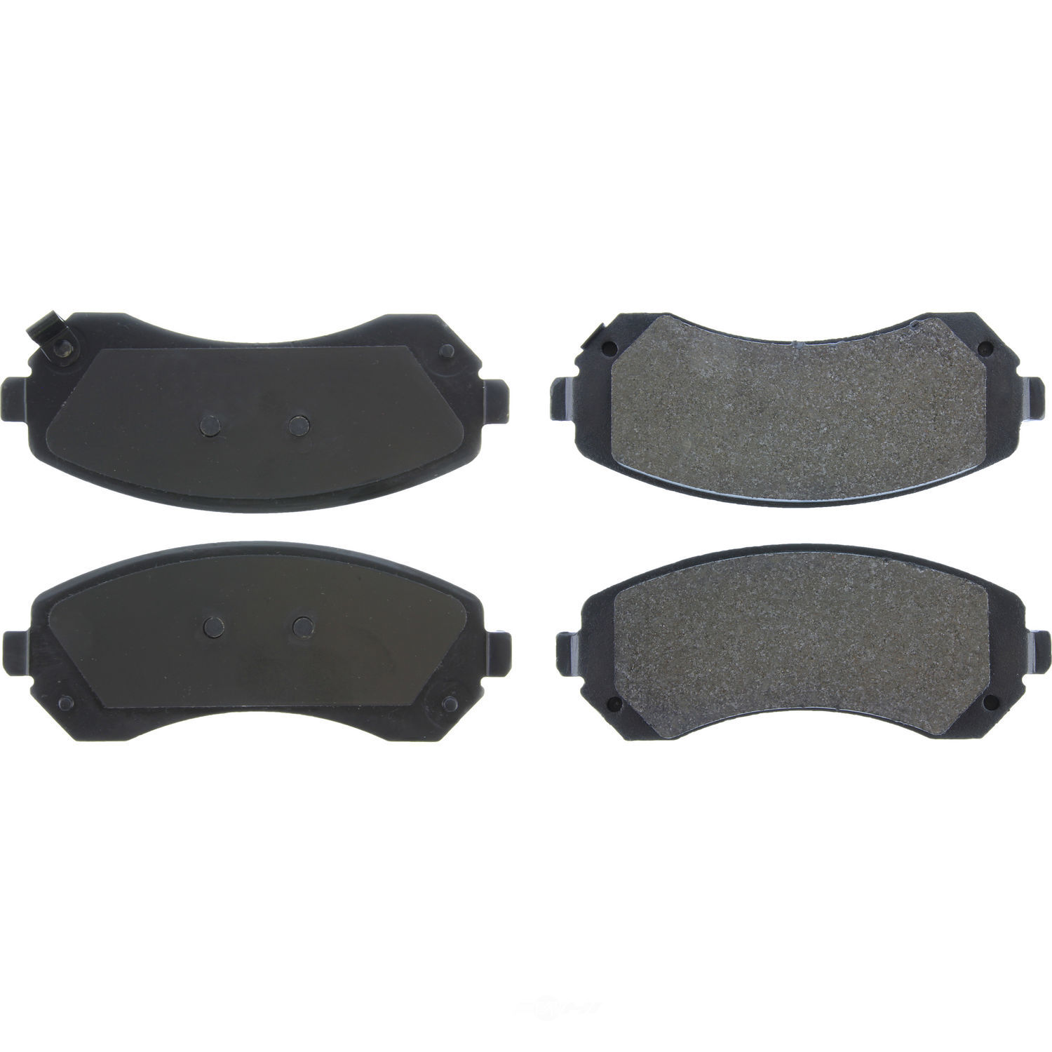 CENTRIC PARTS - Centric Posi Quiet Advanced Semi-Metallic Disc Brake Pad Sets - CEC 104.08440