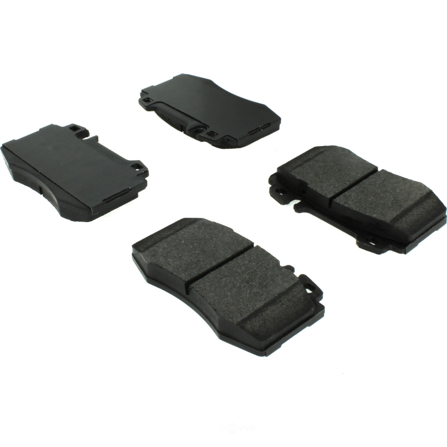 CENTRIC PARTS - Centric Posi Quiet Advanced Semi-Metallic Disc Brake Pad Sets (Front) - CEC 104.08473