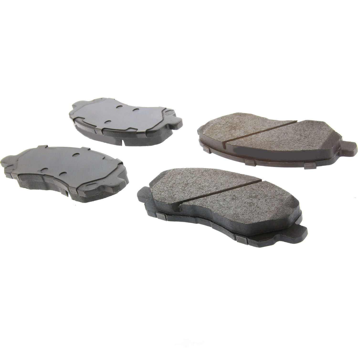 CENTRIC PARTS - Centric Posi Quiet Advanced Semi-Metallic Disc Brake Pad Sets (Front) - CEC 104.08660
