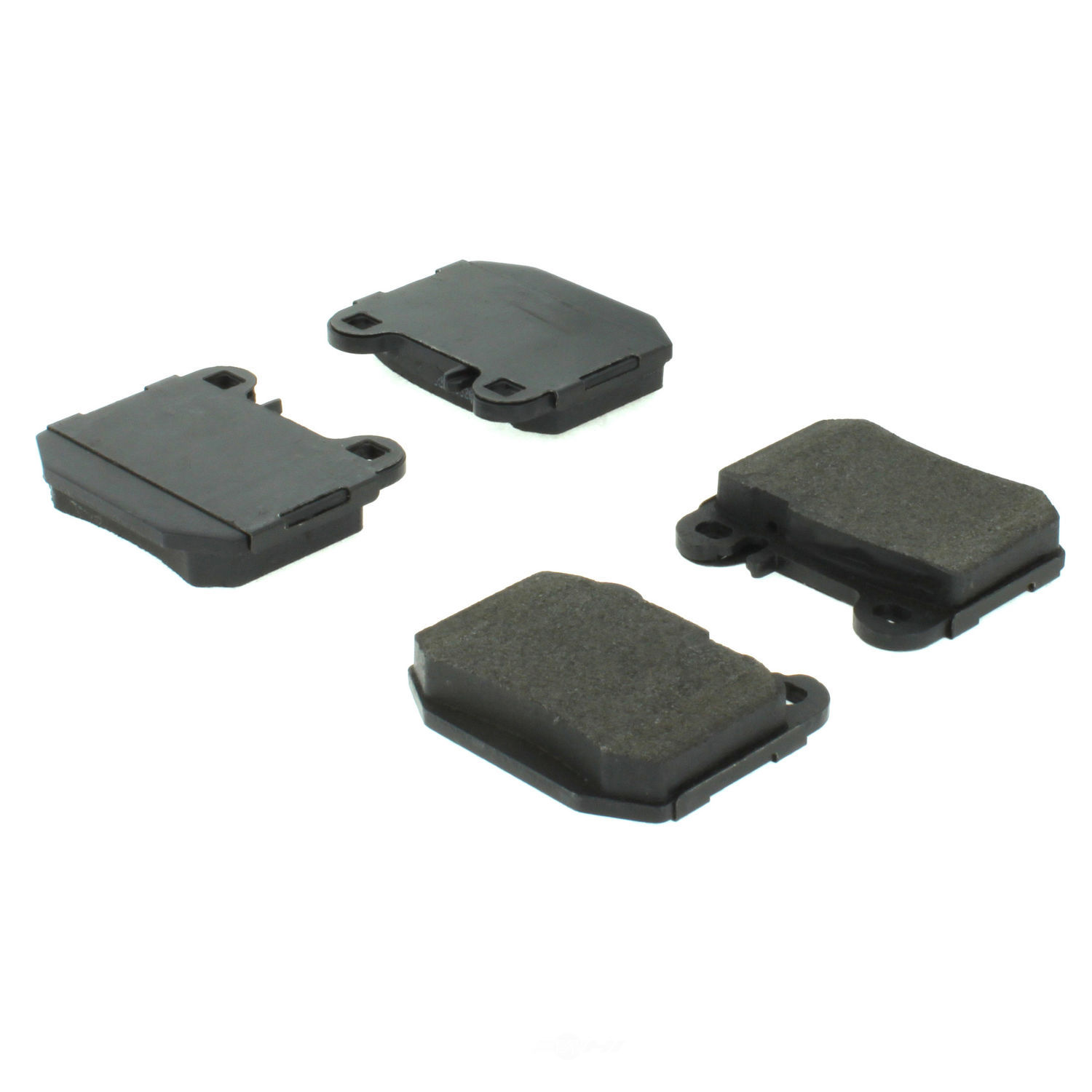CENTRIC PARTS - Centric Posi Quiet Advanced Semi-Metallic Disc Brake Pad Sets (Rear) - CEC 104.08740