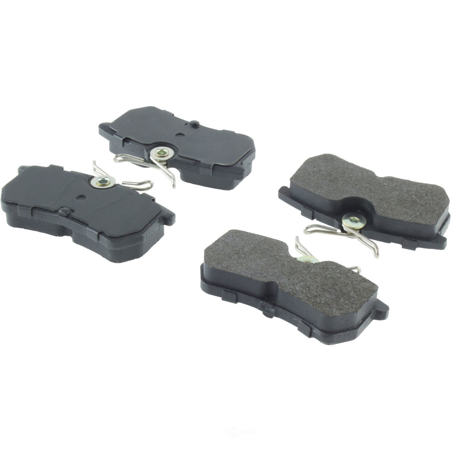CENTRIC PARTS - Centric Posi Quiet Advanced Semi-Metallic Disc Brake Pad Sets (Rear) - CEC 104.08860