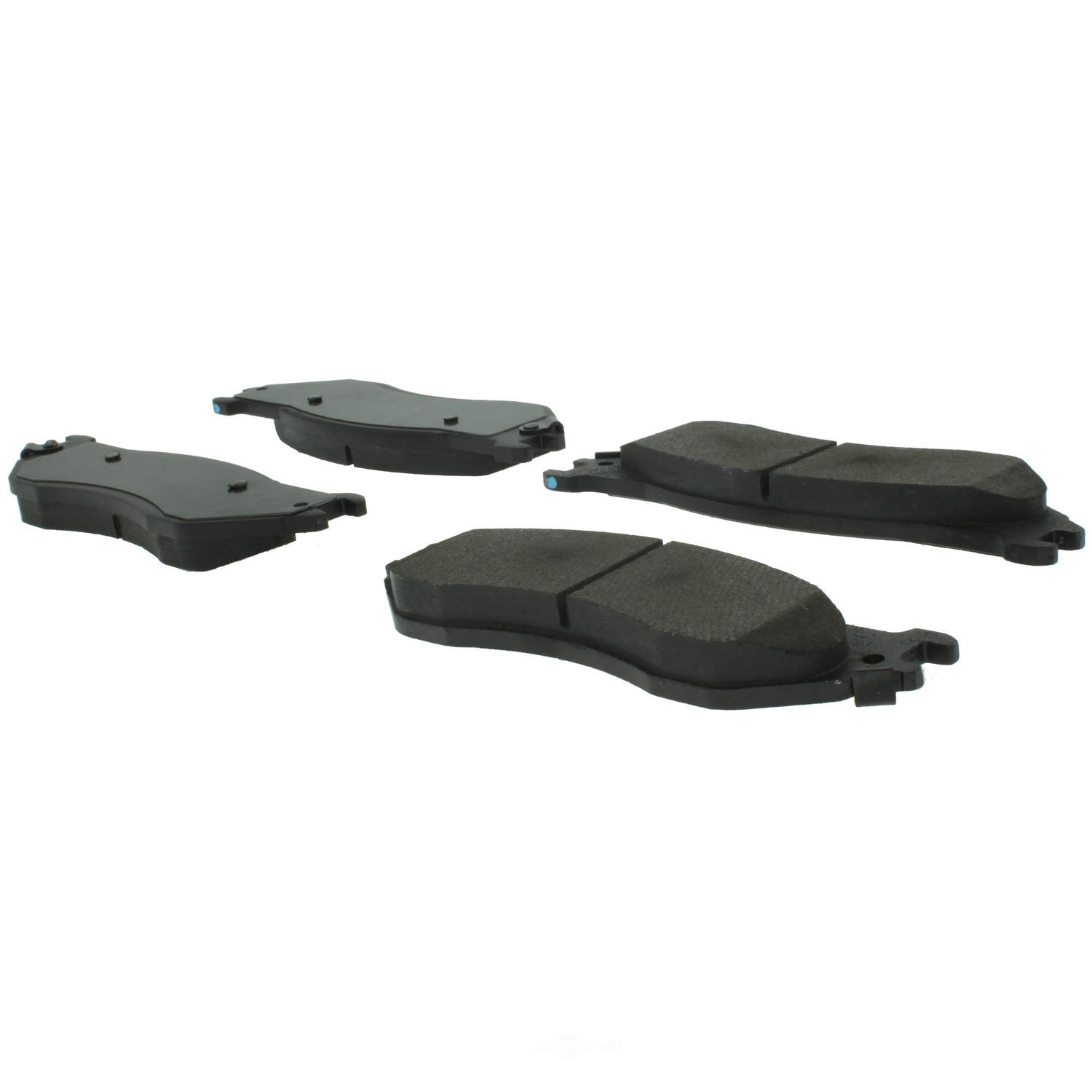 CENTRIC PARTS - Centric Posi Quiet Advanced Semi-Metallic Disc Brake Pad Sets (Front) - CEC 104.08970