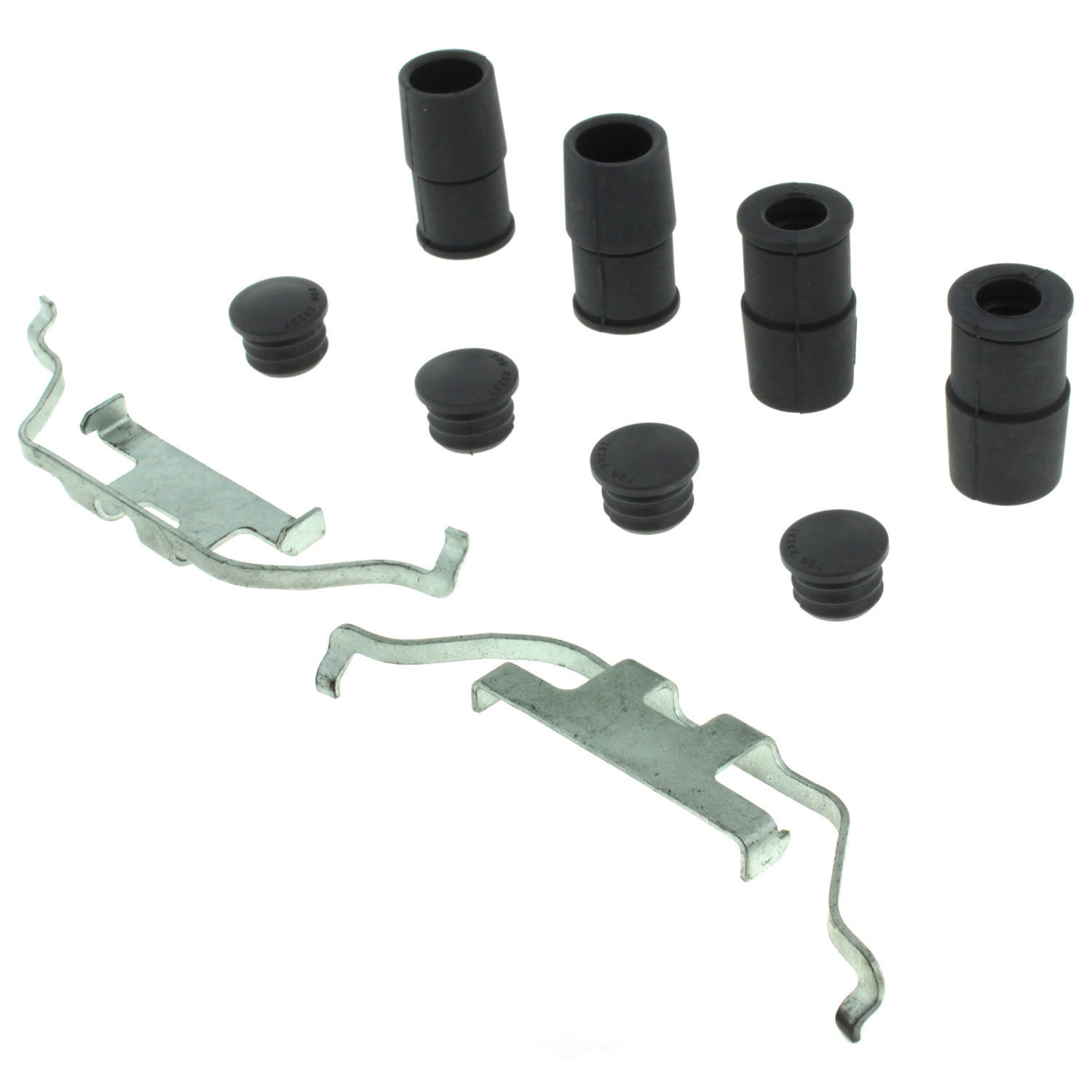 CENTRIC PARTS - Posi-Quiet Metallic Disc Brake Pad w/Shims & Hardware-Preferred (Rear) - CEC 104.09191