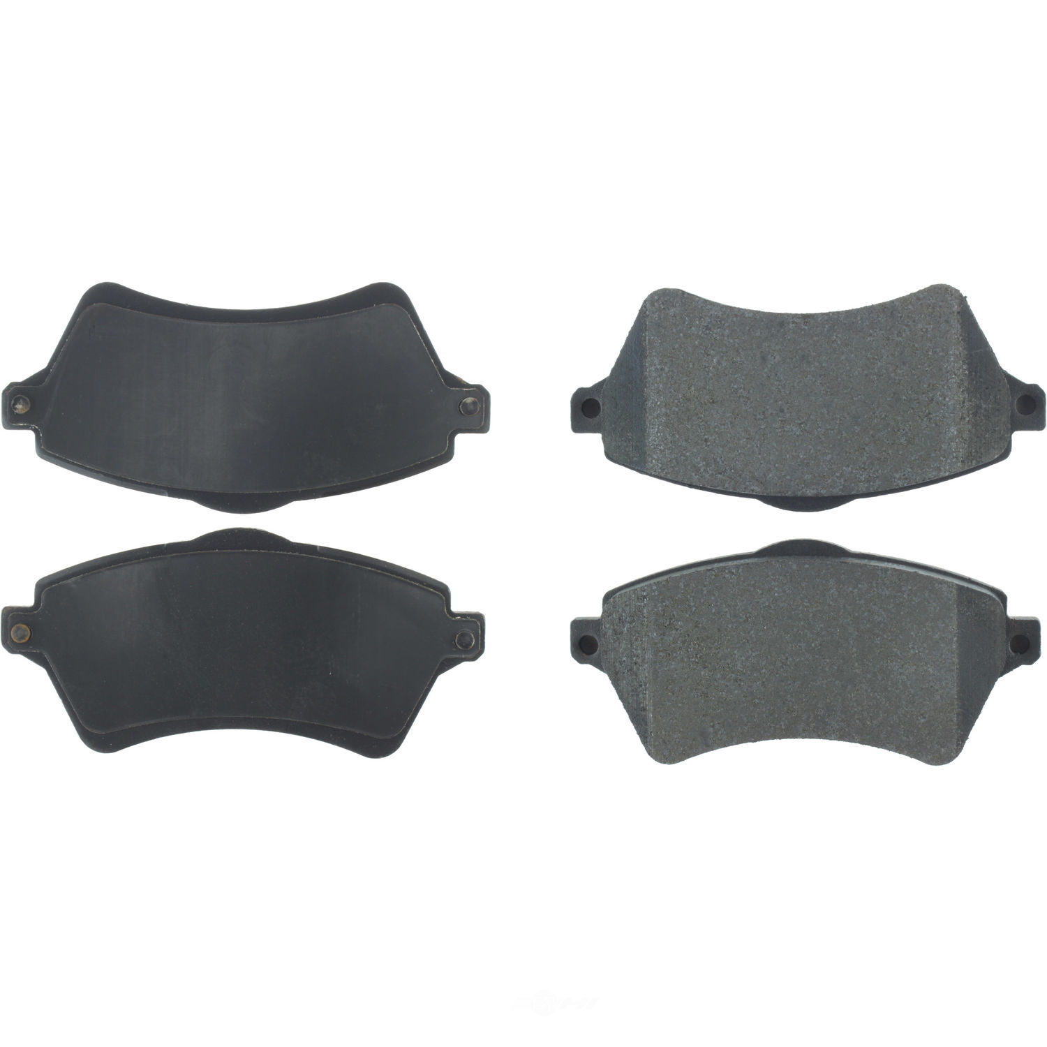 CENTRIC PARTS - Centric Posi Quiet Advanced Semi-Metallic Disc Brake Pad Sets (Front) - CEC 104.09260