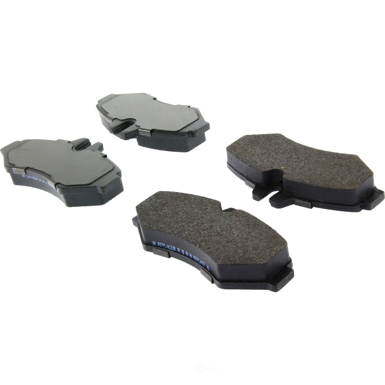 CENTRIC PARTS - Centric Posi Quiet Advanced Semi-Metallic Disc Brake Pad Sets (Rear) - CEC 104.09280
