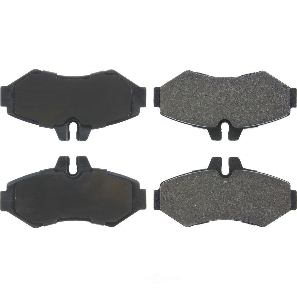 CENTRIC PARTS - Centric Posi Quiet Advanced Semi-Metallic Disc Brake Pad Sets - CEC 104.09280