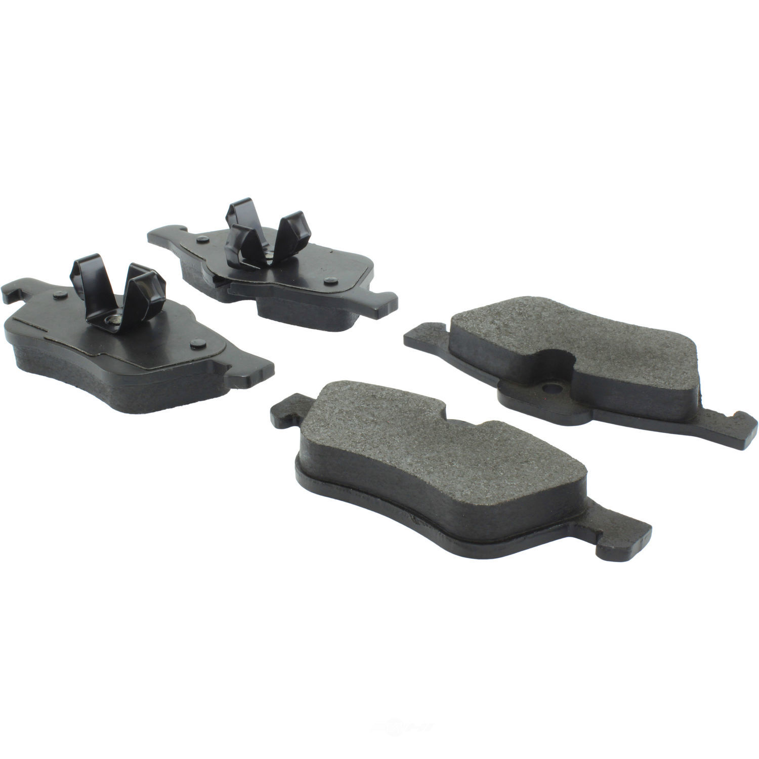 CENTRIC PARTS - Centric Posi Quiet Advanced Semi-Metallic Disc Brake Pad Sets (Front) - CEC 104.09390