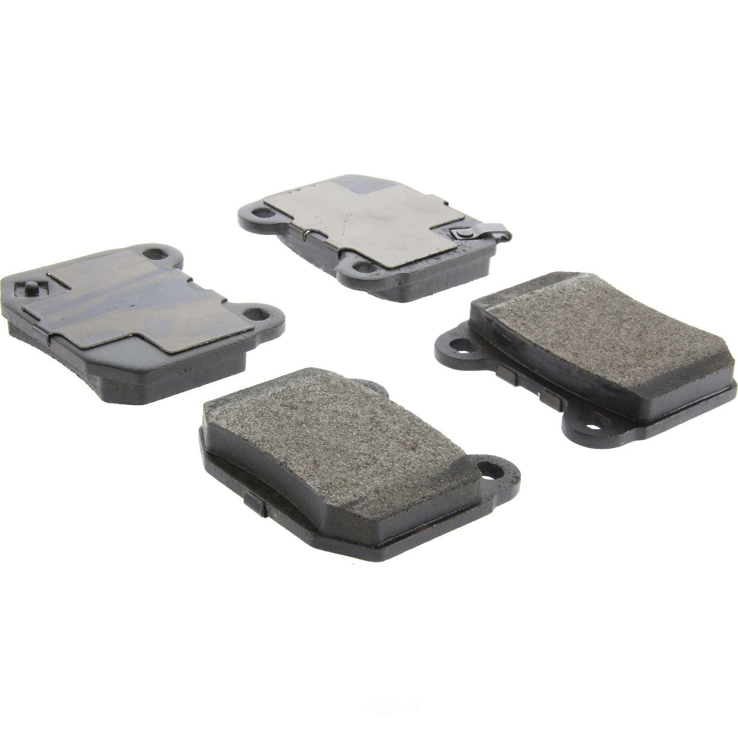 CENTRIC PARTS - Centric Posi Quiet Advanced Semi-Metallic Disc Brake Pad Sets (Rear) - CEC 104.09610