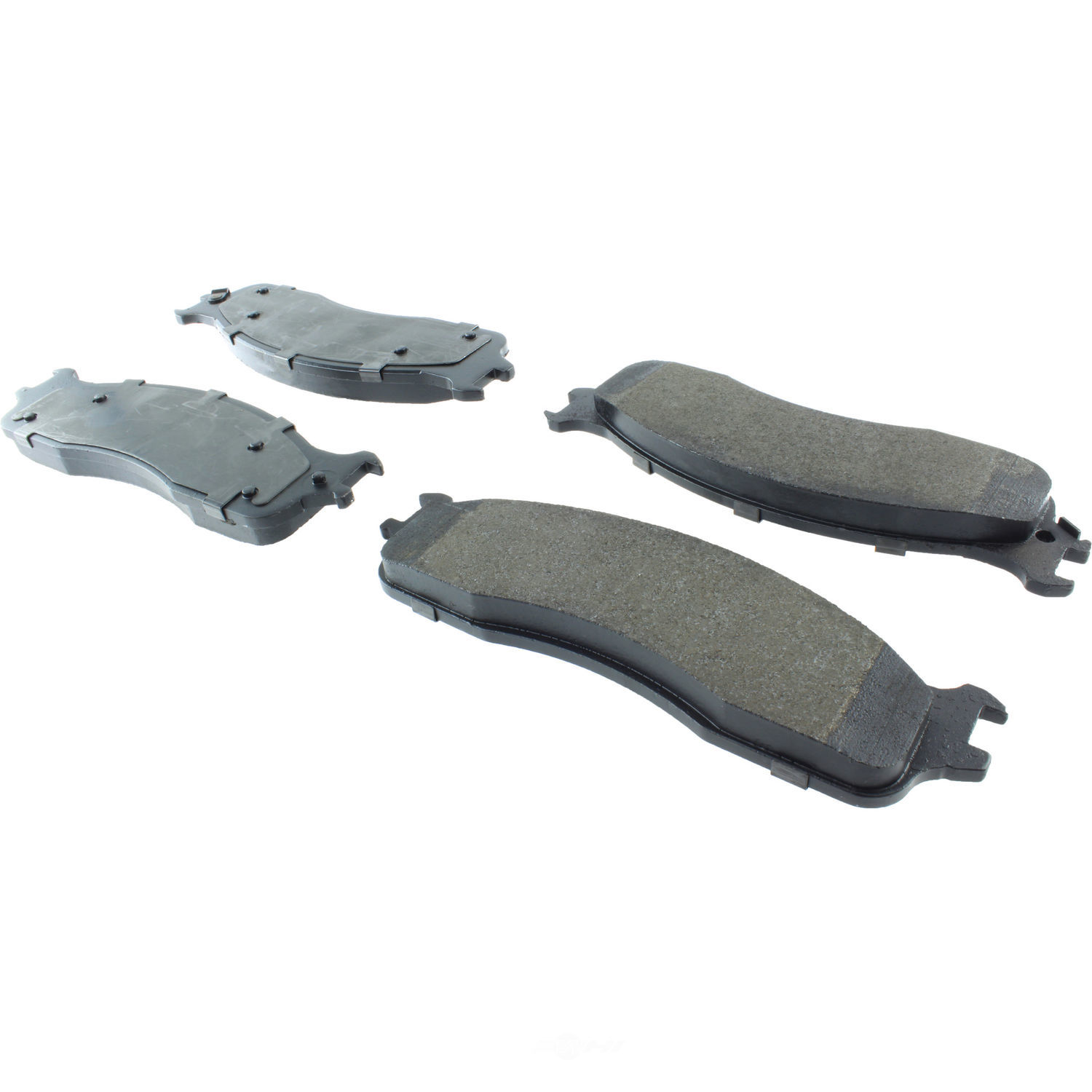 CENTRIC PARTS - Centric Posi Quiet Advanced Semi-Metallic Disc Brake Pad Sets (Front) - CEC 104.09650