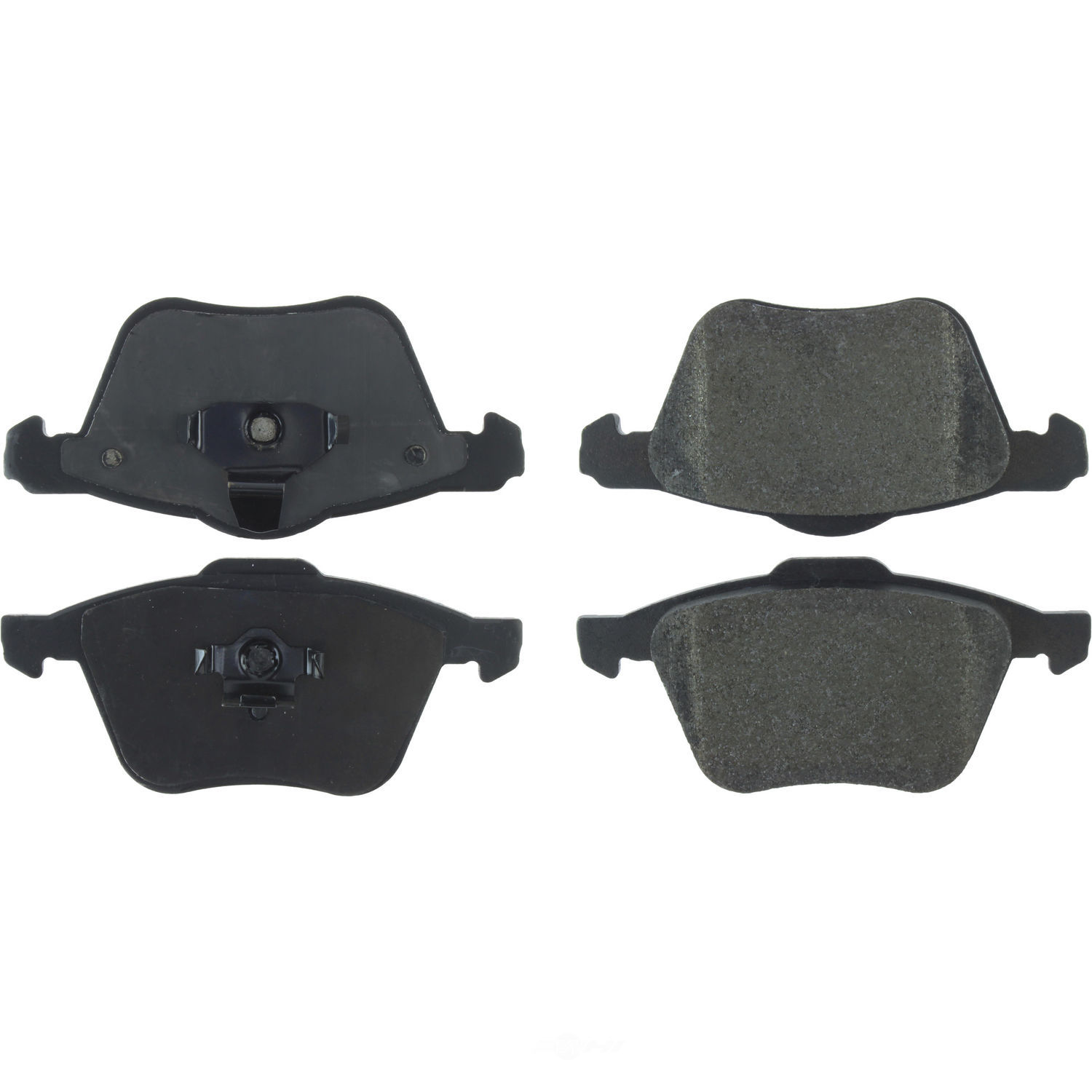 CENTRIC PARTS - Centric Posi Quiet Advanced Semi-Metallic Disc Brake Pad Sets - CEC 104.09790
