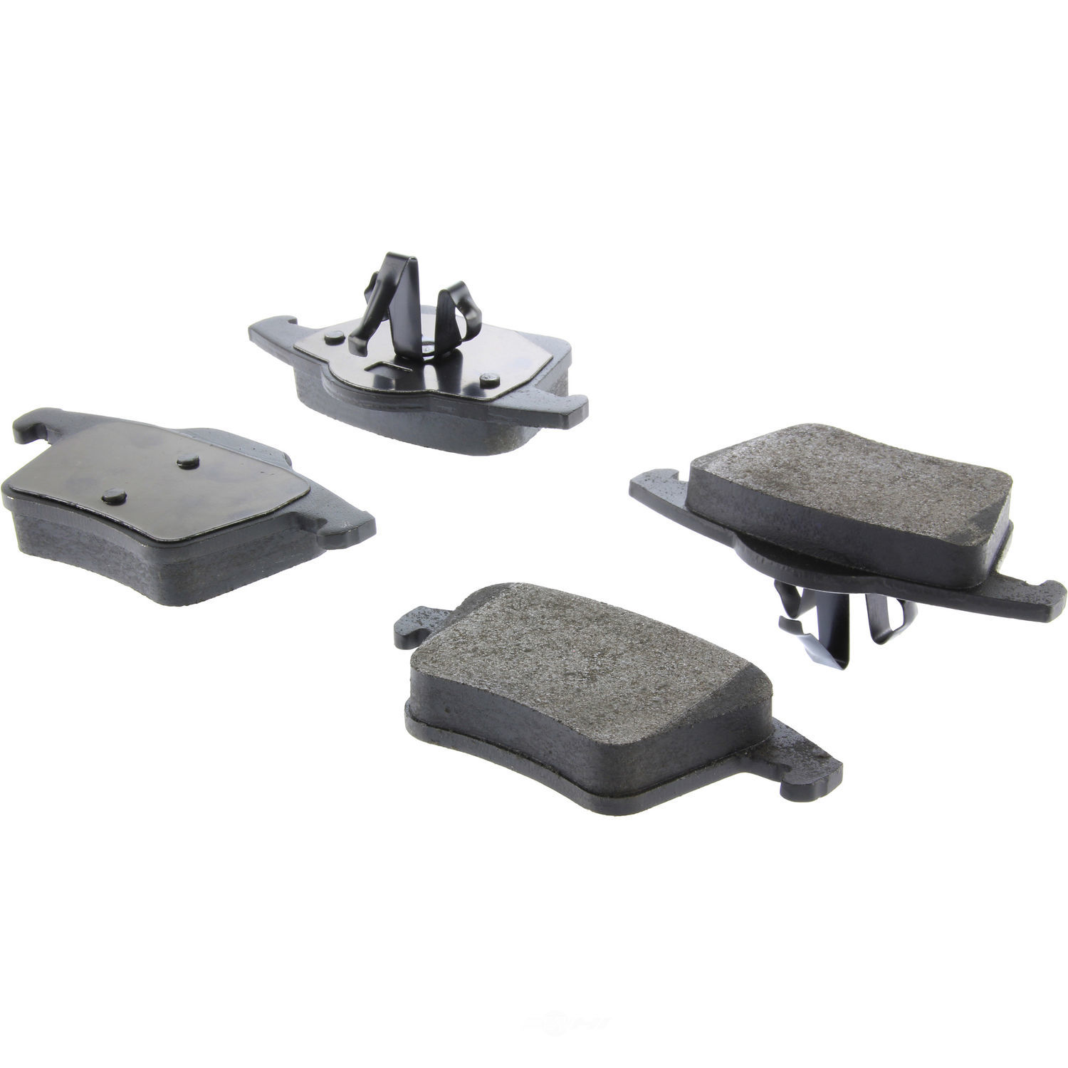 CENTRIC PARTS - Centric Posi Quiet Advanced Semi-Metallic Disc Brake Pad Sets (Rear) - CEC 104.09800