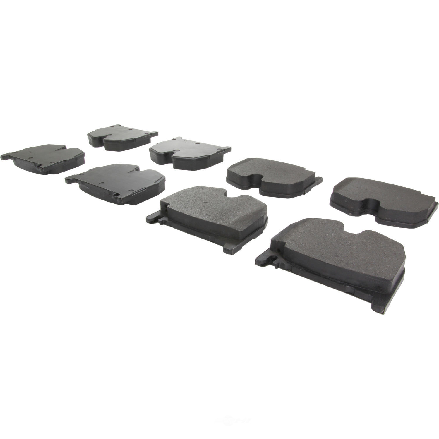 CENTRIC PARTS - Centric Posi Quiet Advanced Semi-Metallic Disc Brake Pad Sets (Front) - CEC 104.09830