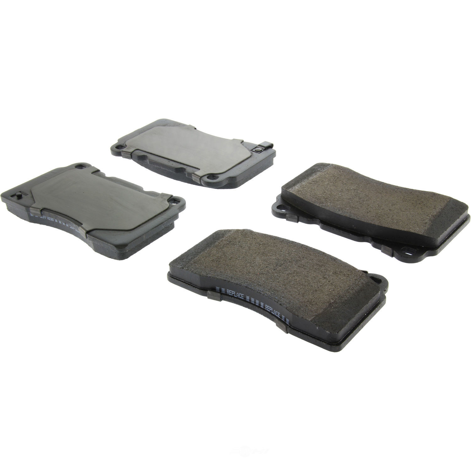 CENTRIC PARTS - Posi-Quiet Metallic Disc Brake Pad w/Shims-Preferred - CEC 104.10010