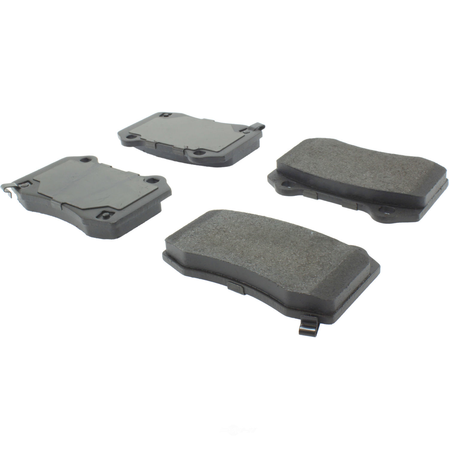CENTRIC PARTS - Posi-Quiet Metallic Disc Brake Pad w/Shims & Hardware-Preferred (Rear) - CEC 104.10530
