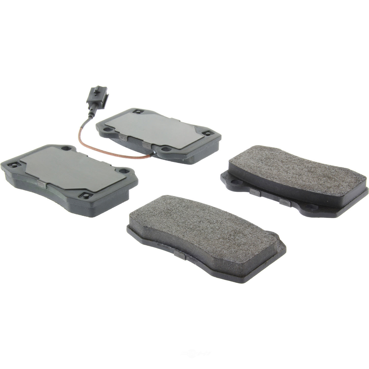 CENTRIC PARTS - Centric Posi Quiet Advanced Semi-Metallic Disc Brake Pad Sets (Rear) - CEC 104.10532