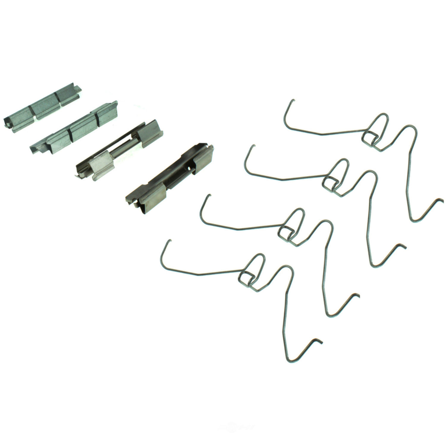 CENTRIC PARTS - Centric Posi-Quiet Semi-Metallic Disc Brake Pad Sets - CEC 104.10660