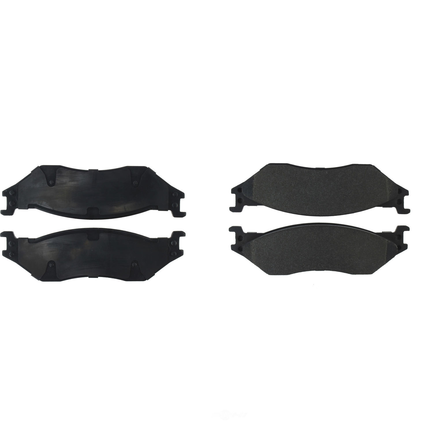 CENTRIC PARTS - Centric Posi-Quiet Semi-Metallic Disc Brake Pad Sets - CEC 104.10660