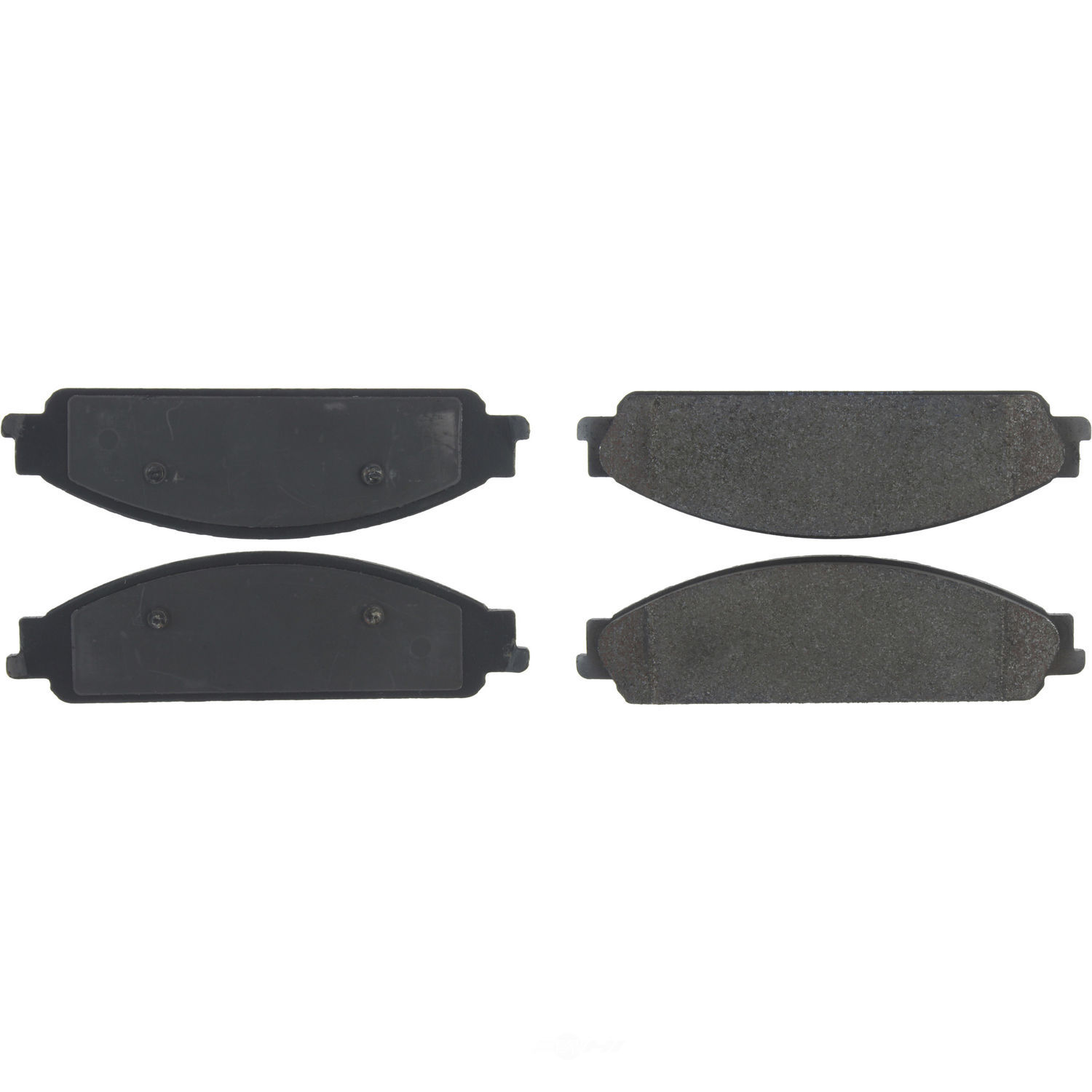 CENTRIC PARTS - Centric Posi Quiet Advanced Semi-Metallic Disc Brake Pad Sets - CEC 104.10700