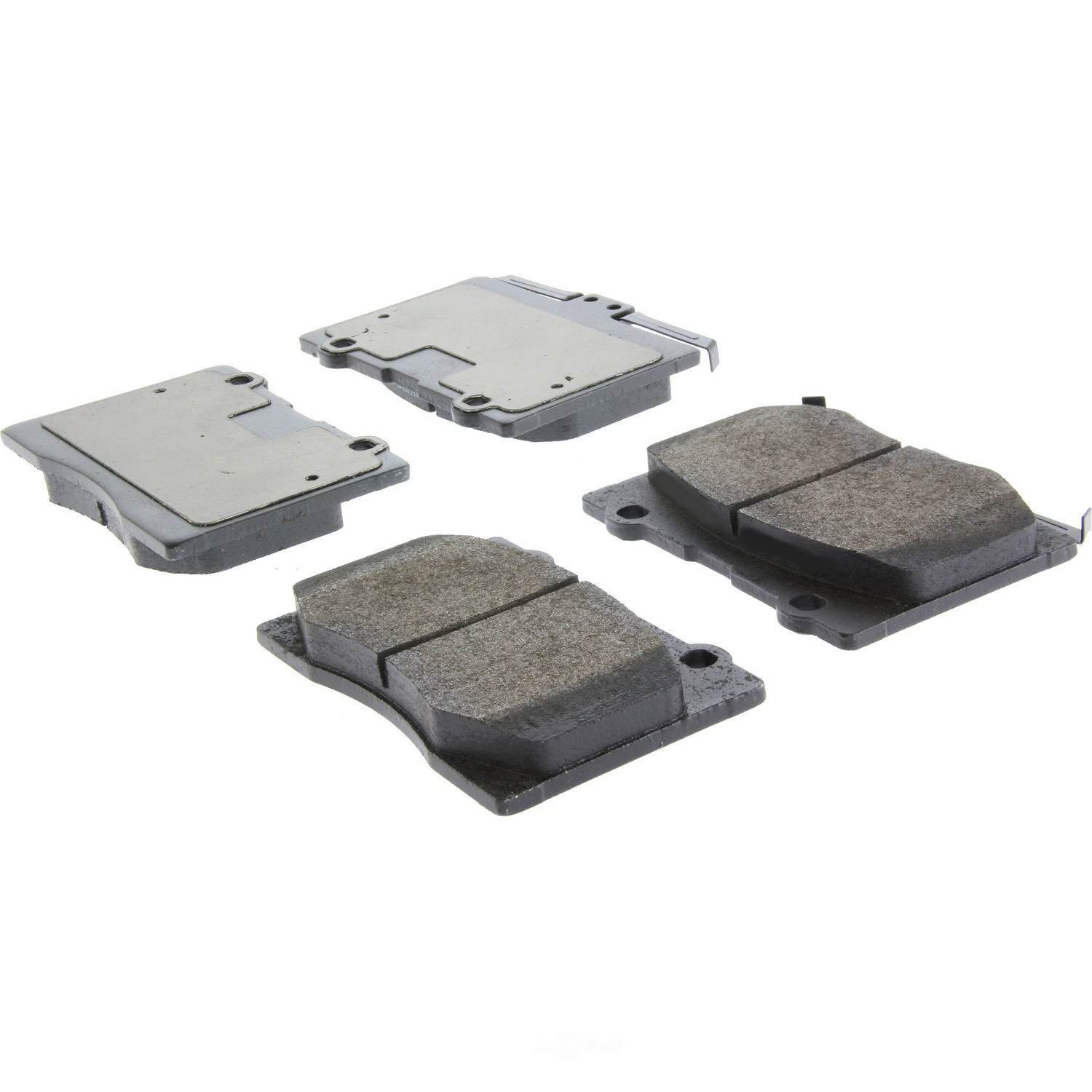 CENTRIC PARTS - Centric Posi Quiet Advanced Semi-Metallic Disc Brake Pad Sets (Front) - CEC 104.10910