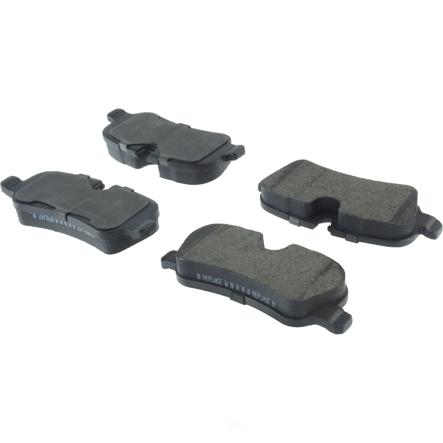 CENTRIC PARTS - Centric Posi Quiet Advanced Semi-Metallic Disc Brake Pad Sets (Rear) - CEC 104.10990