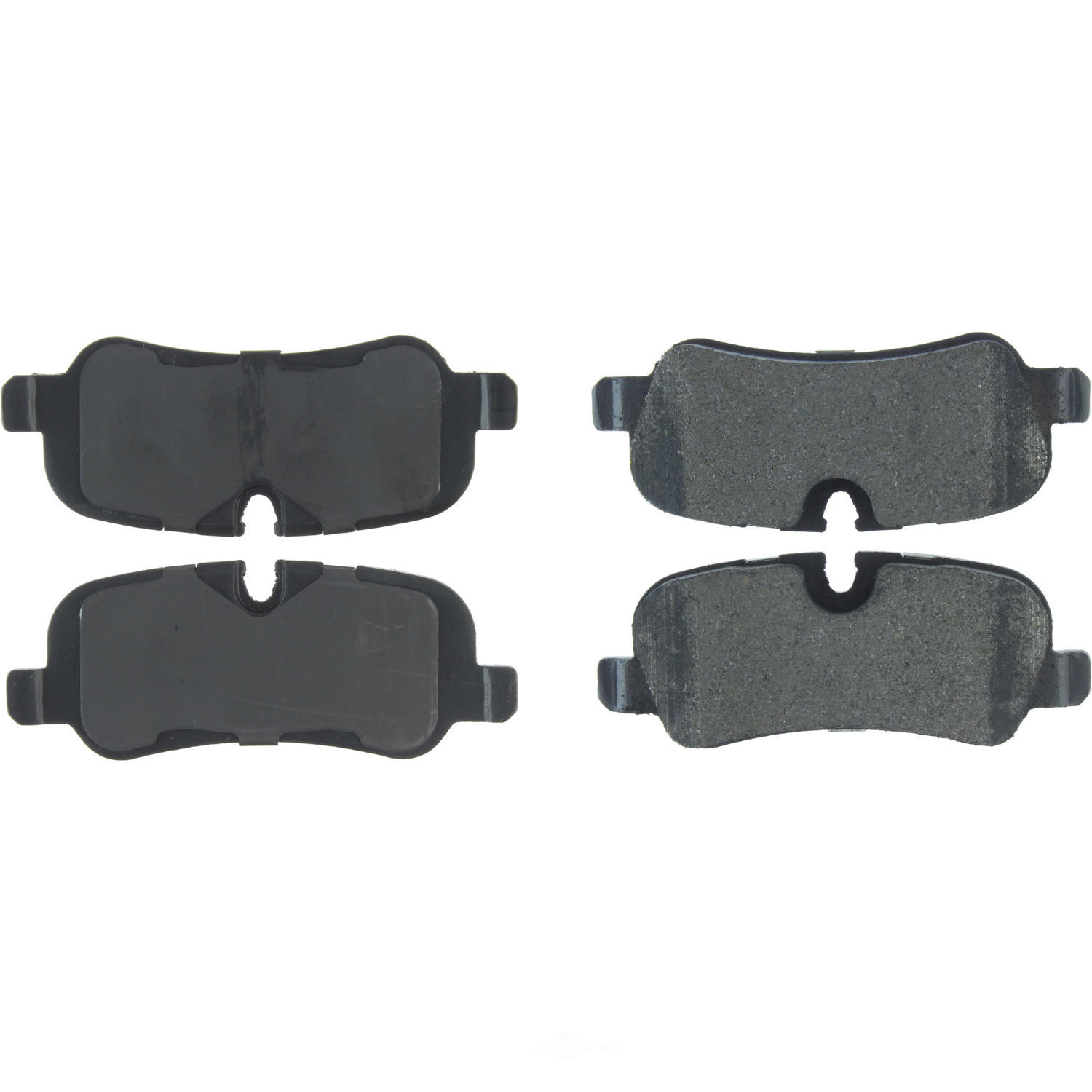 CENTRIC PARTS - Centric Posi Quiet Advanced Semi-Metallic Disc Brake Pad Sets - CEC 104.10990
