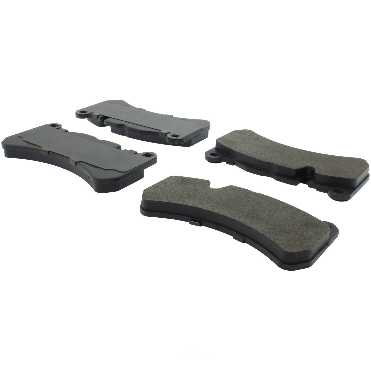 CENTRIC PARTS - Posi-Quiet Metallic Disc Brake Pad w/Shims & Hardware-Preferred (Front) - CEC 104.11160
