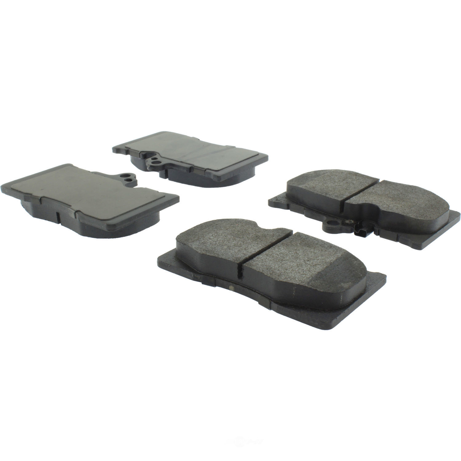 CENTRIC PARTS - Centric Posi Quiet Advanced Semi-Metallic Disc Brake Pad Sets (Front) - CEC 104.11180