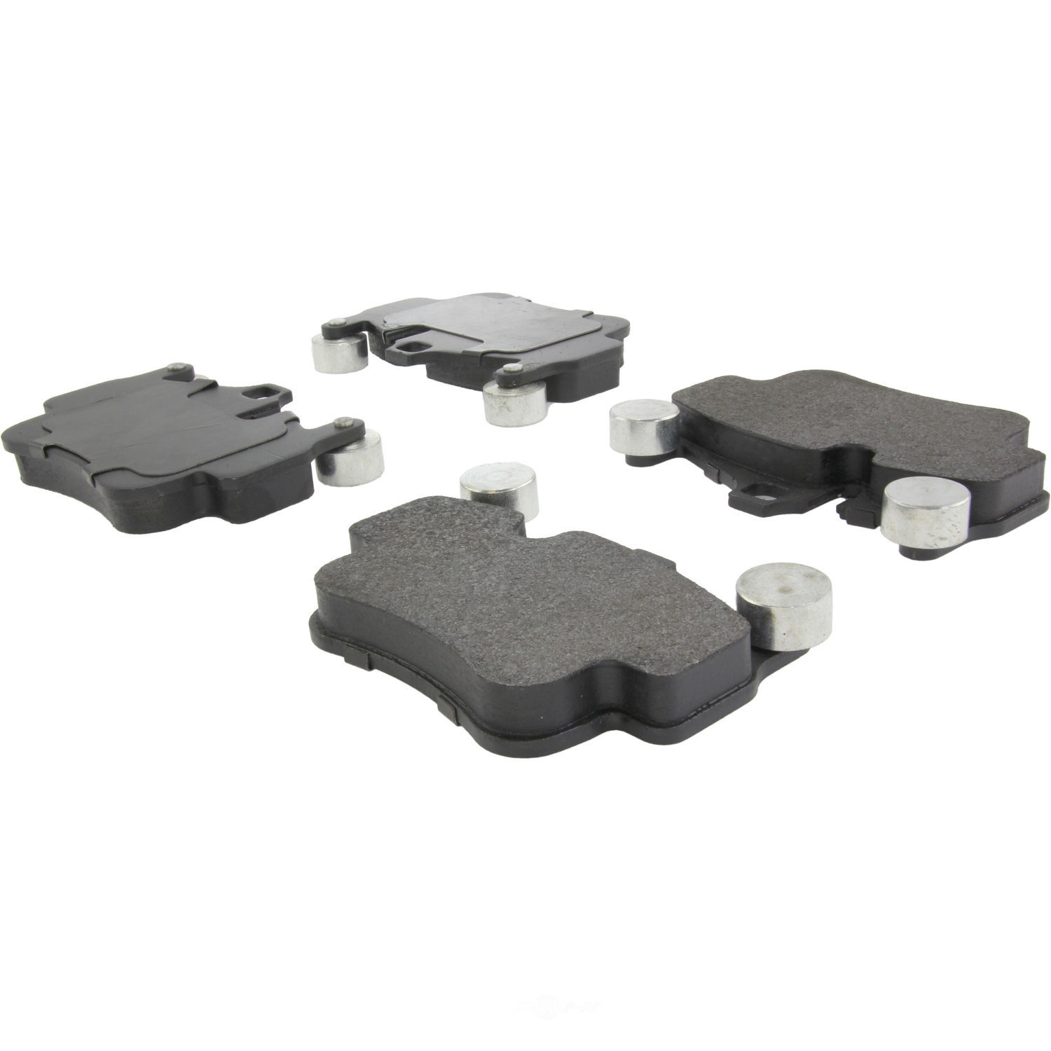 CENTRIC PARTS - Centric Posi Quiet Advanced Semi-Metallic Disc Brake Pad Sets (Rear) - CEC 104.11350