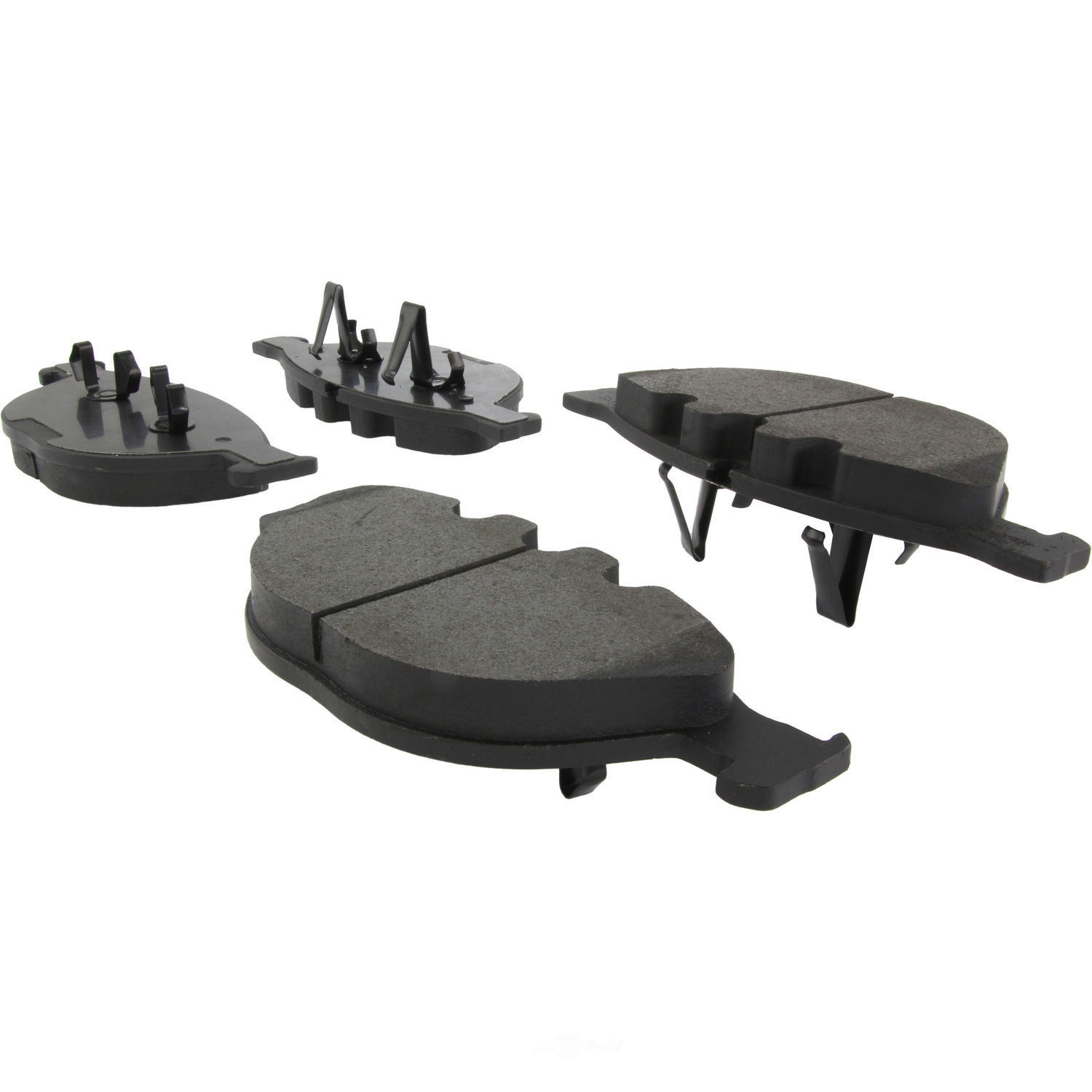 CENTRIC PARTS - Centric Posi Quiet Advanced Semi-Metallic Disc Brake Pad Sets (Front) - CEC 104.11510