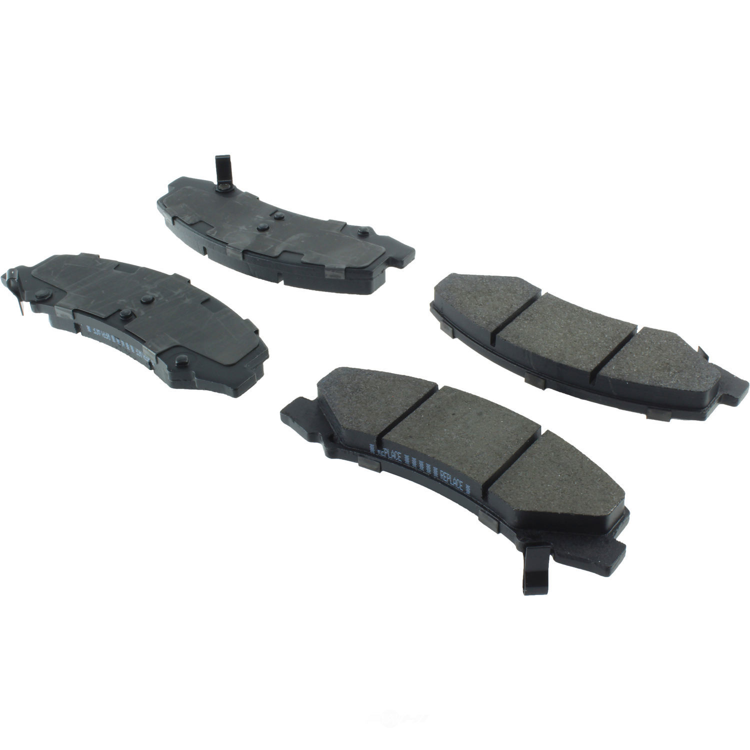 CENTRIC PARTS - Centric Posi Quiet Advanced Semi-Metallic Disc Brake Pad Sets (Front) - CEC 104.11590