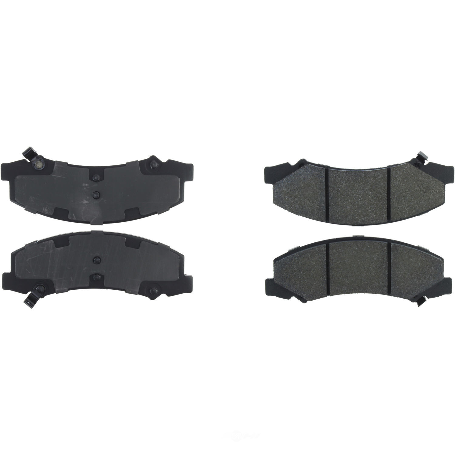 CENTRIC PARTS - Centric Posi Quiet Advanced Semi-Metallic Disc Brake Pad Sets - CEC 104.11590