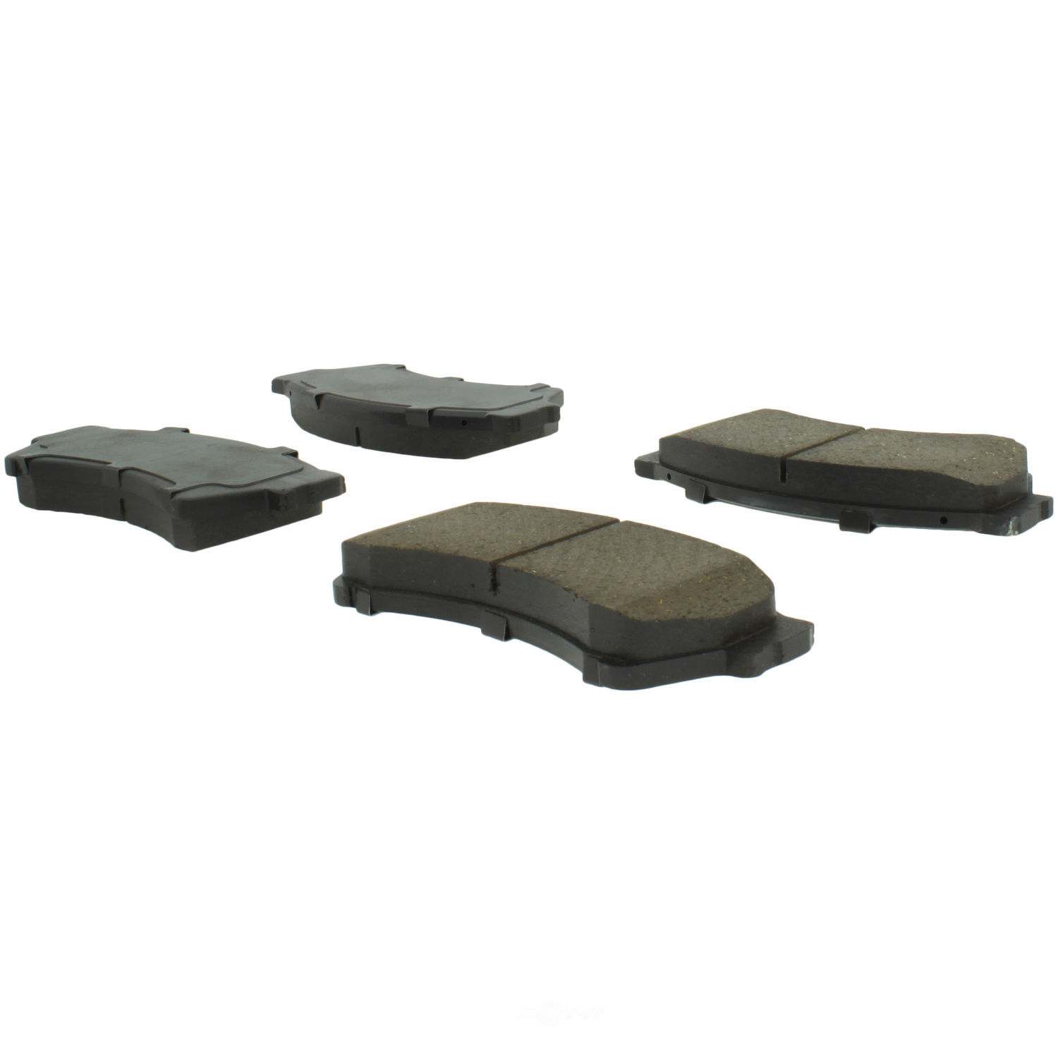 CENTRIC PARTS - Centric Posi Quiet Advanced Semi-Metallic Disc Brake Pad Sets (Front) - CEC 104.11640