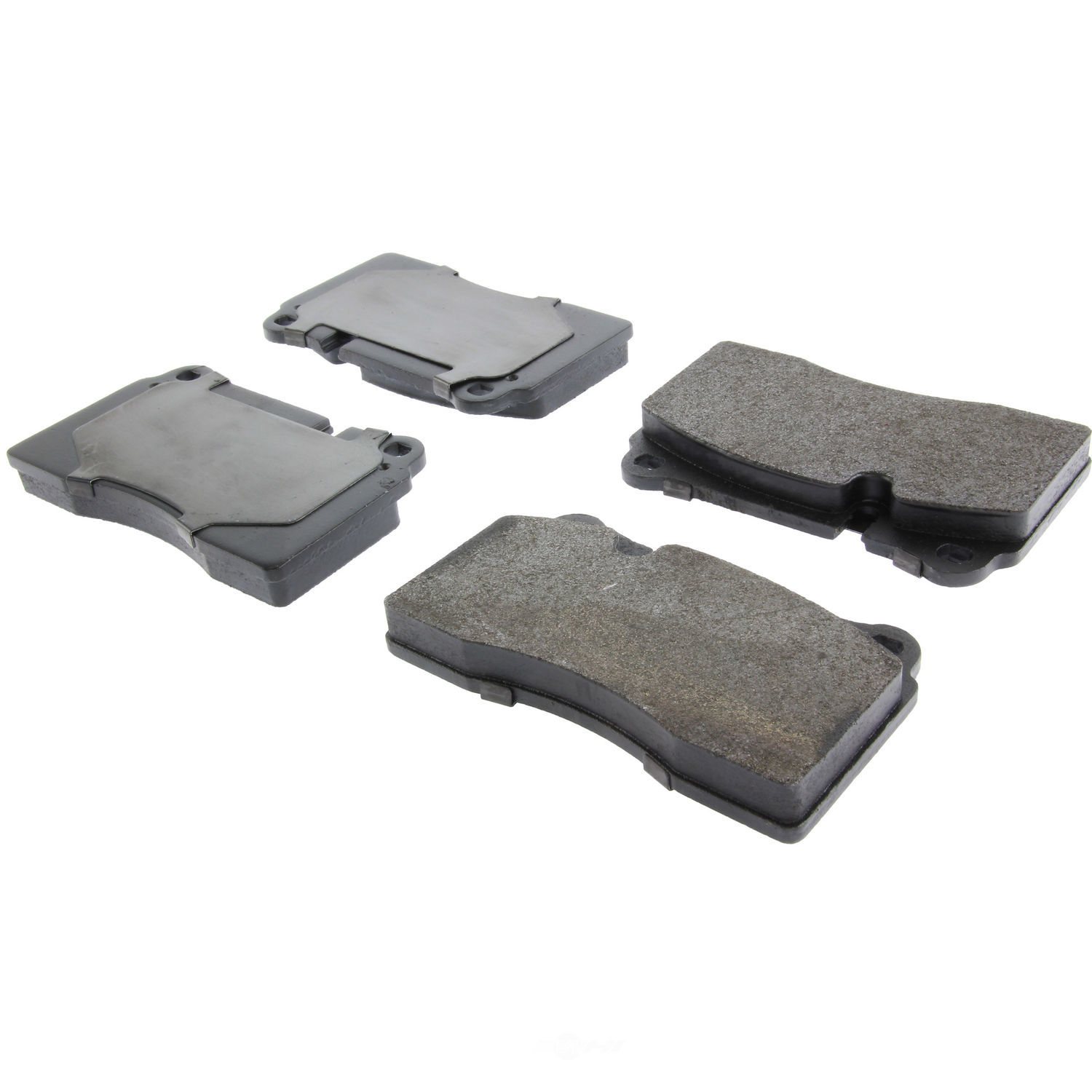 CENTRIC PARTS - Posi-Quiet Metallic Disc Brake Pad w/Shims & Hardware-Preferred (Front) - CEC 104.11650