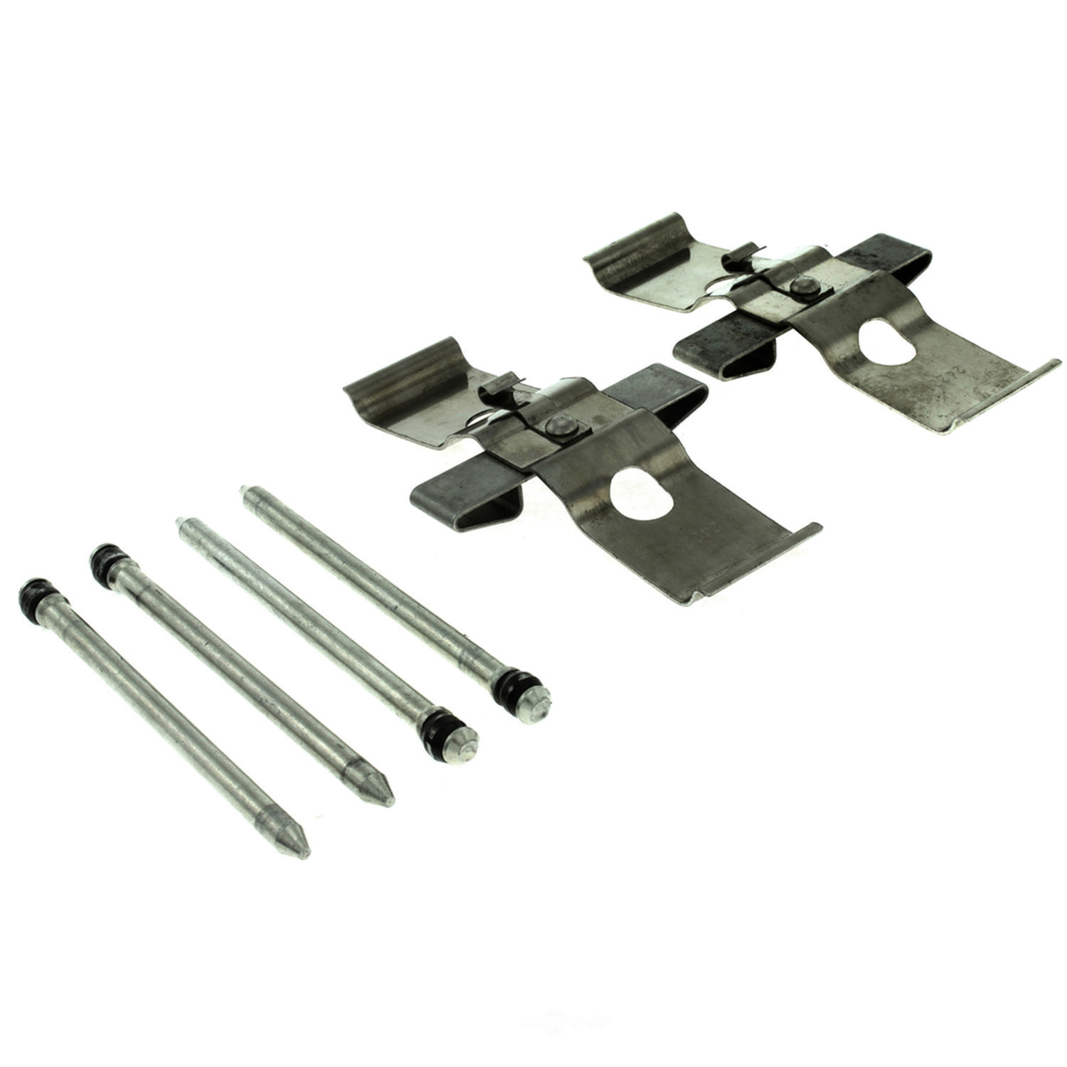 CENTRIC PARTS - Posi-Quiet Metallic Disc Brake Pad w/Shims & Hardware-Preferred (Front) - CEC 104.11650
