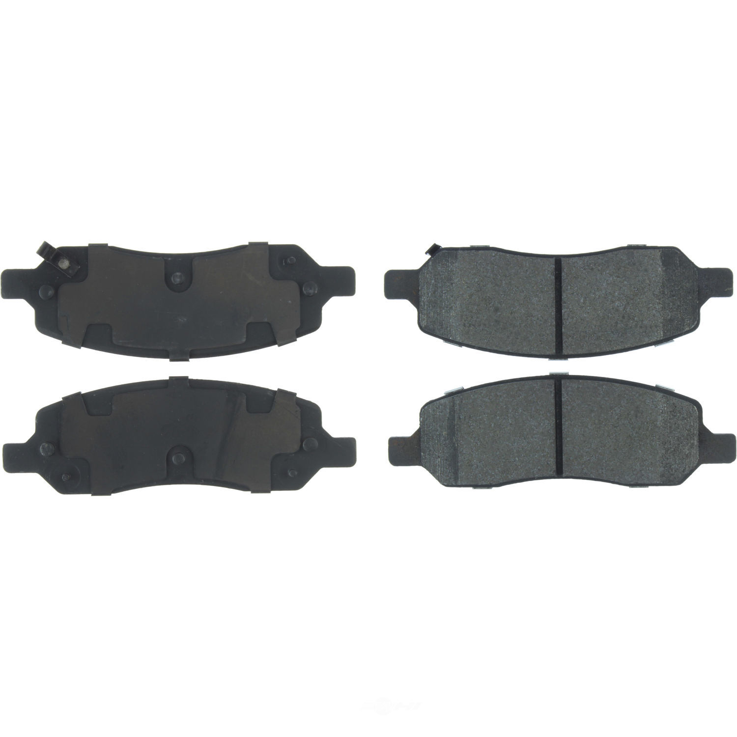 CENTRIC PARTS - Centric Posi Quiet Advanced Semi-Metallic Disc Brake Pad Sets - CEC 104.11720