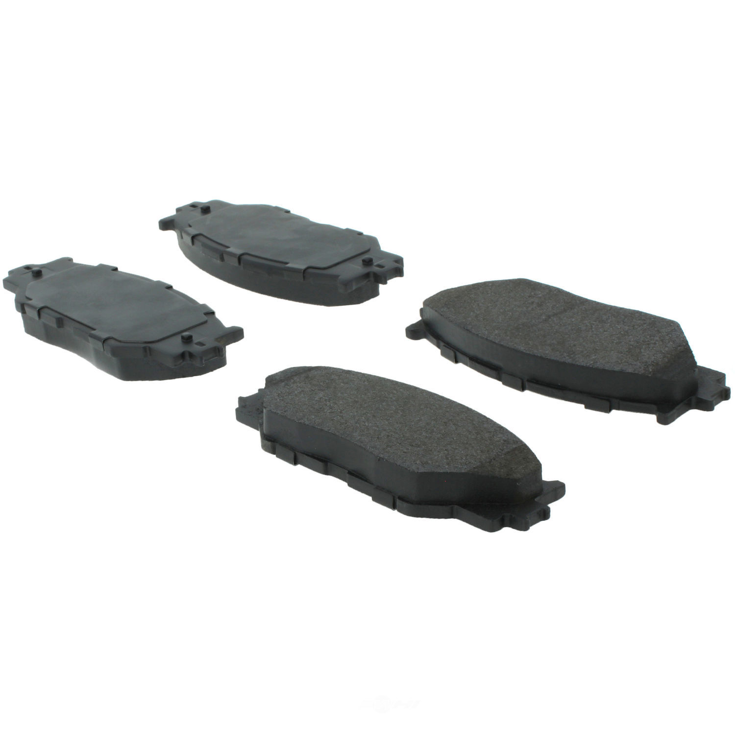 CENTRIC PARTS - Centric Posi Quiet Advanced Semi-Metallic Disc Brake Pad Sets (Front) - CEC 104.11780