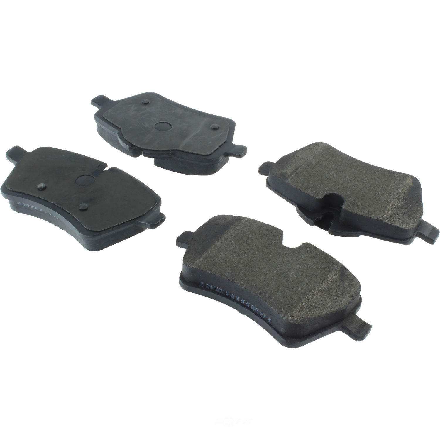 CENTRIC PARTS - Centric Posi Quiet Advanced Semi-Metallic Disc Brake Pad Sets (Front) - CEC 104.12041