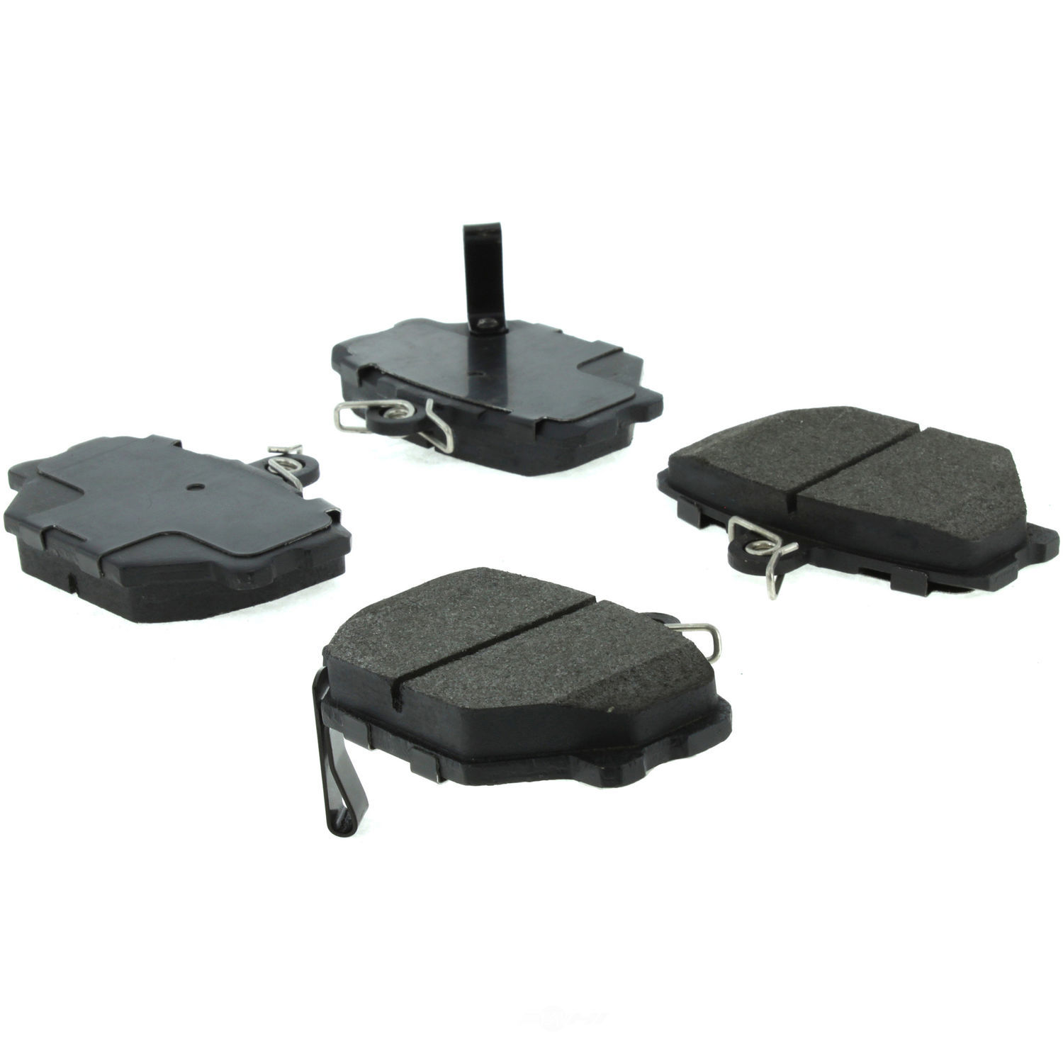CENTRIC PARTS - Centric Posi Quiet Advanced Semi-Metallic Disc Brake Pad Sets (Front) - CEC 104.12520
