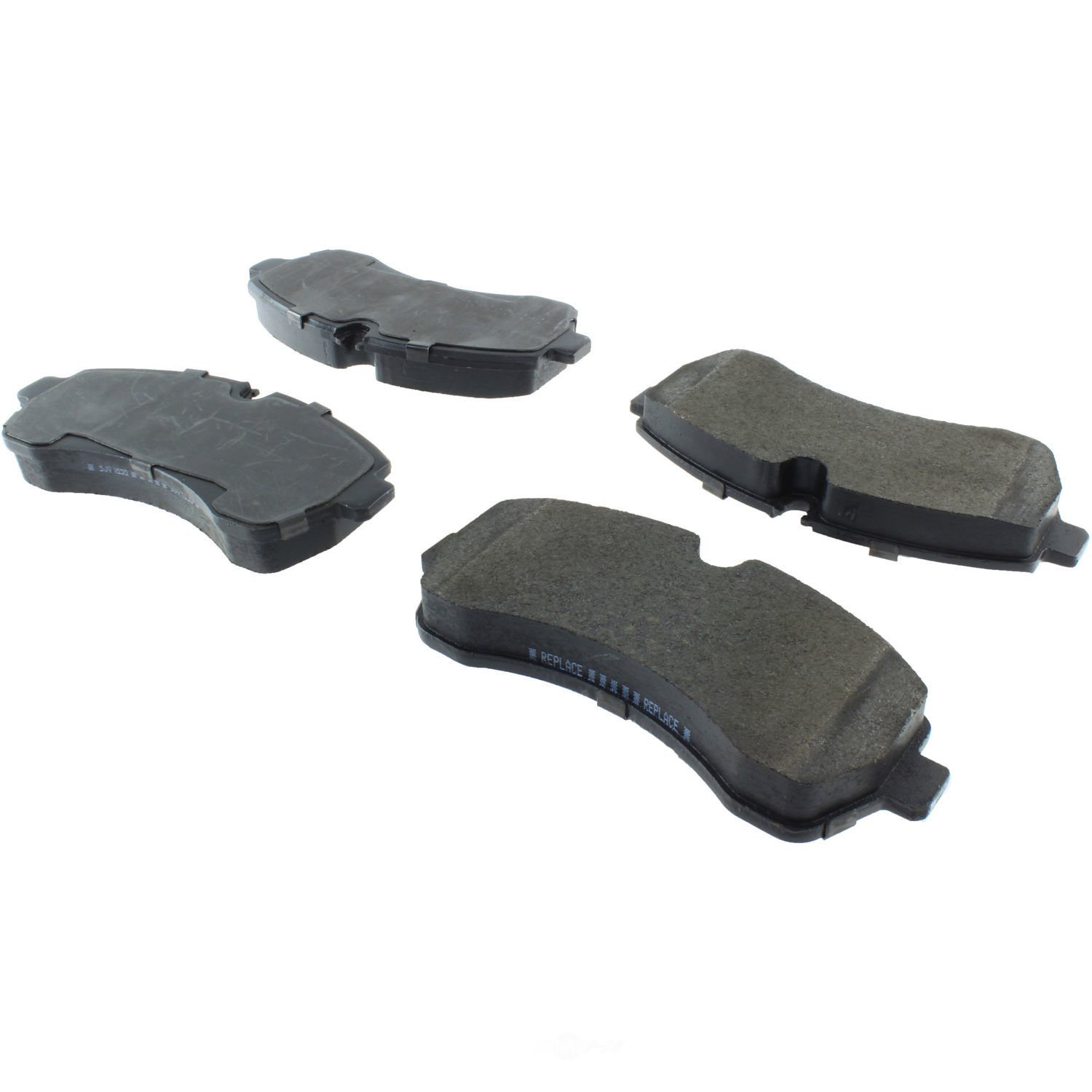 CENTRIC PARTS - Centric Posi-Quiet Semi-Metallic Disc Brake Pad Sets (Front) - CEC 104.12680