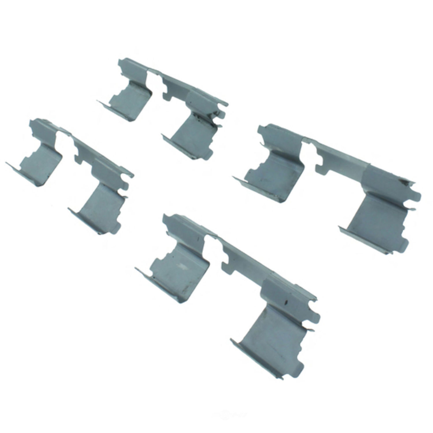 CENTRIC PARTS - Centric Posi-Quiet Semi-Metallic Disc Brake Pad Sets - CEC 104.12680