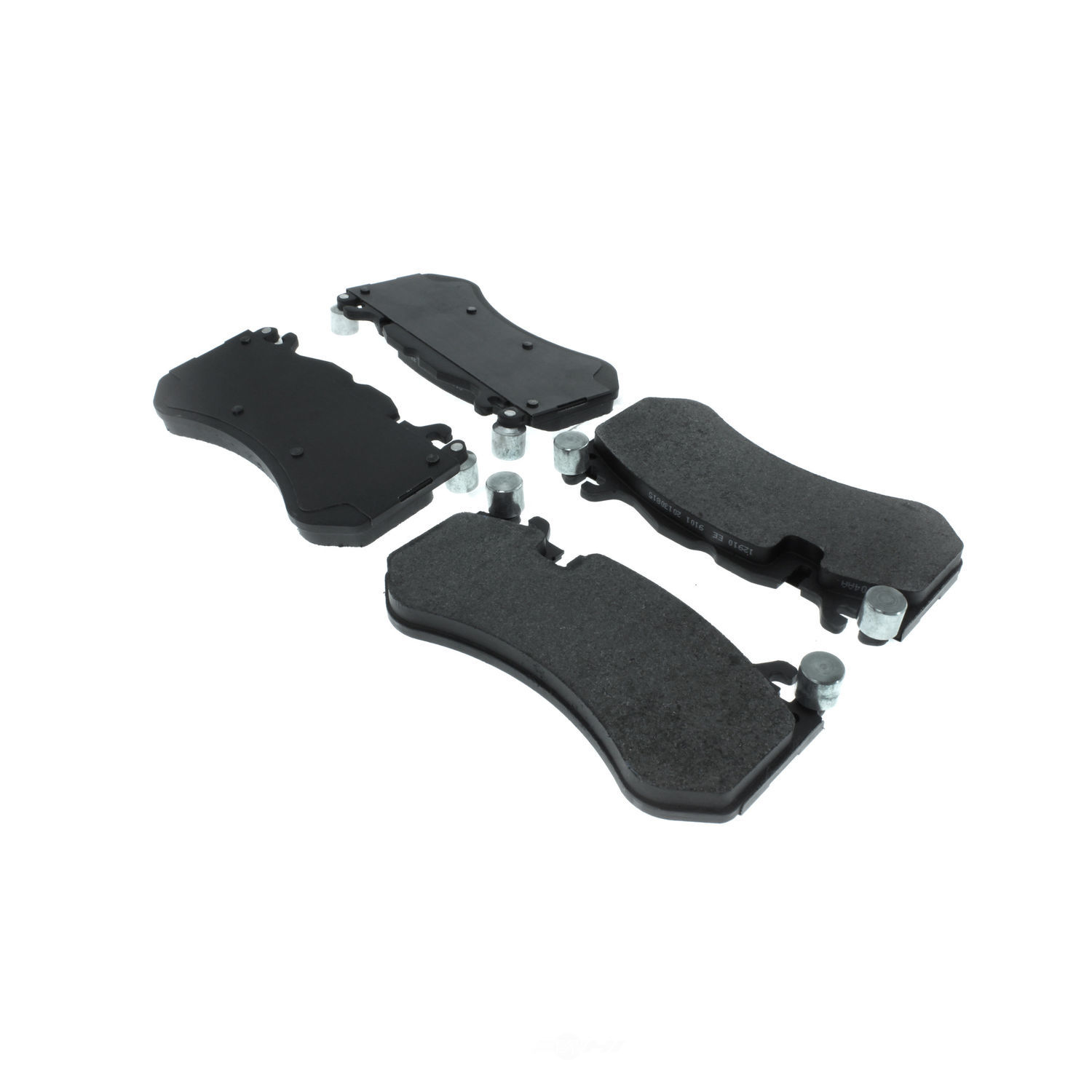 CENTRIC PARTS - Posi-Quiet Metallic Disc Brake Pad w/Shims & Hardware-Preferred (Front) - CEC 104.12910
