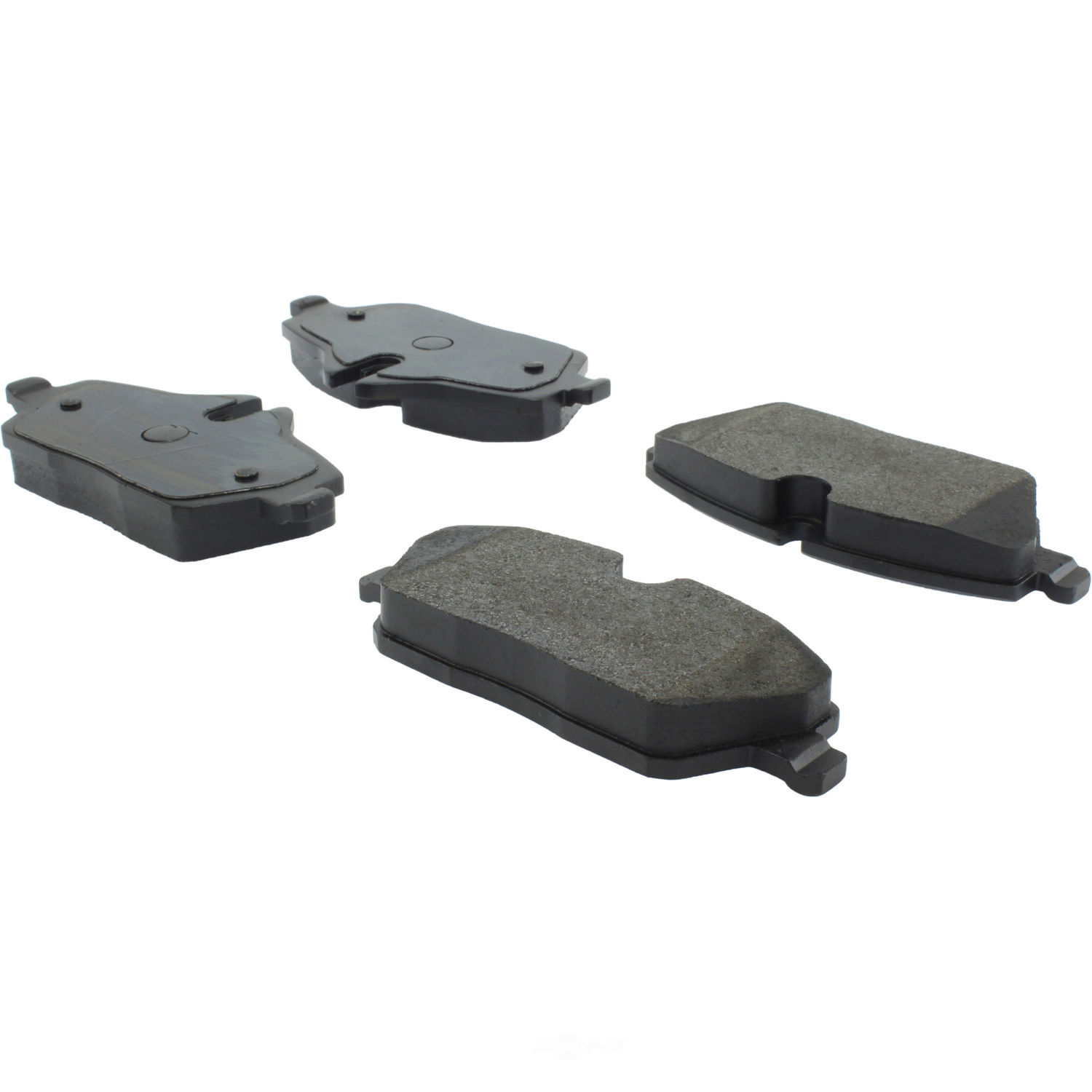 CENTRIC PARTS - Posi-Quiet Metallic Disc Brake Pad w/Shims & Hardware-Preferred (Front) - CEC 104.13080